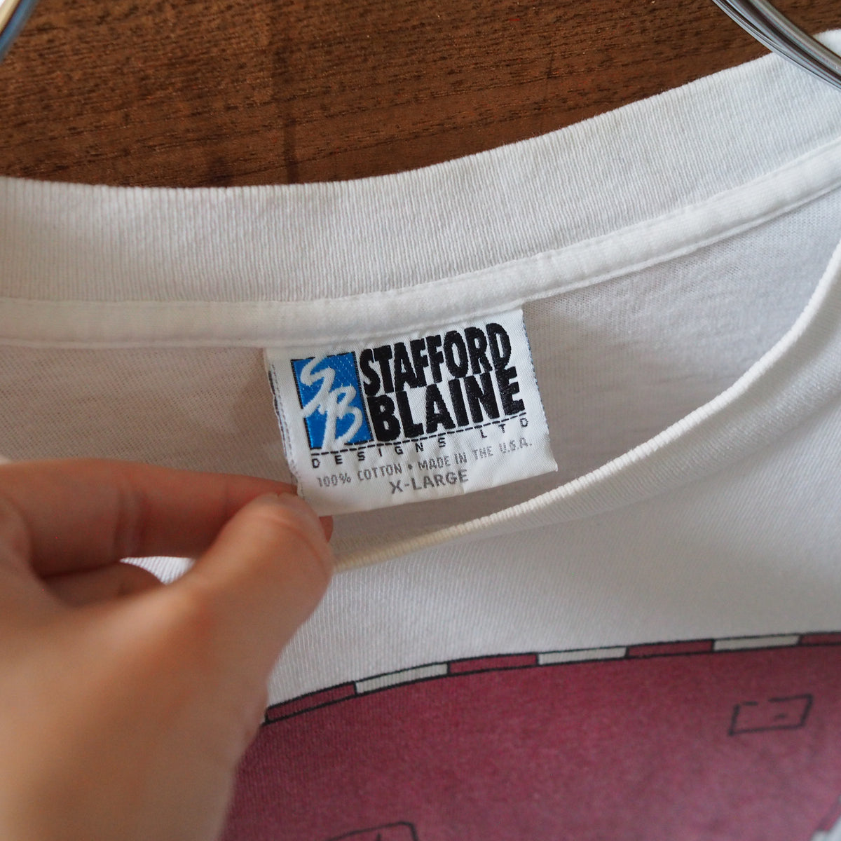 Homeless Cat Tee / 90s / Made in USA