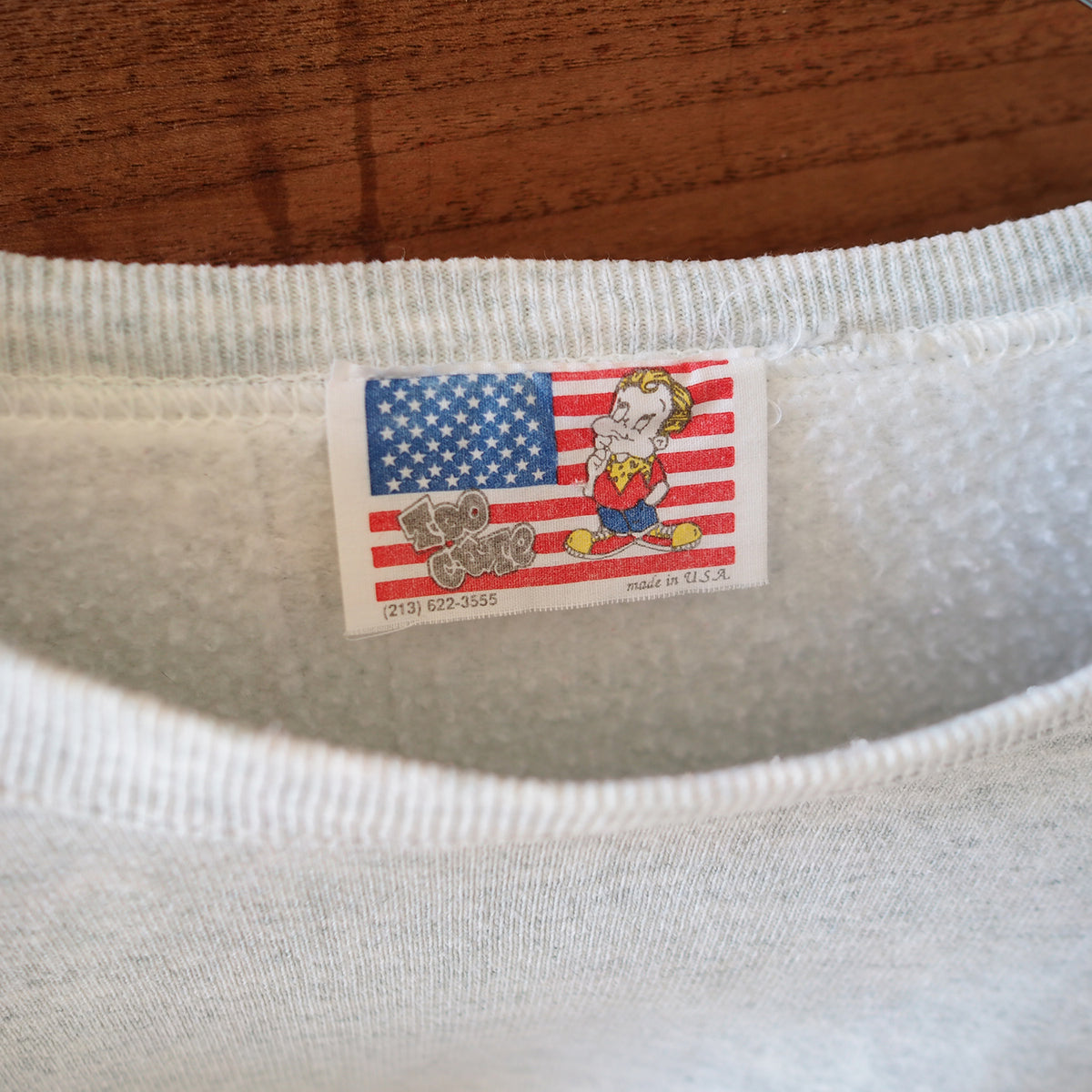 Felix The Cat Sweatshirt / Too Cute / 90s / Made in USA