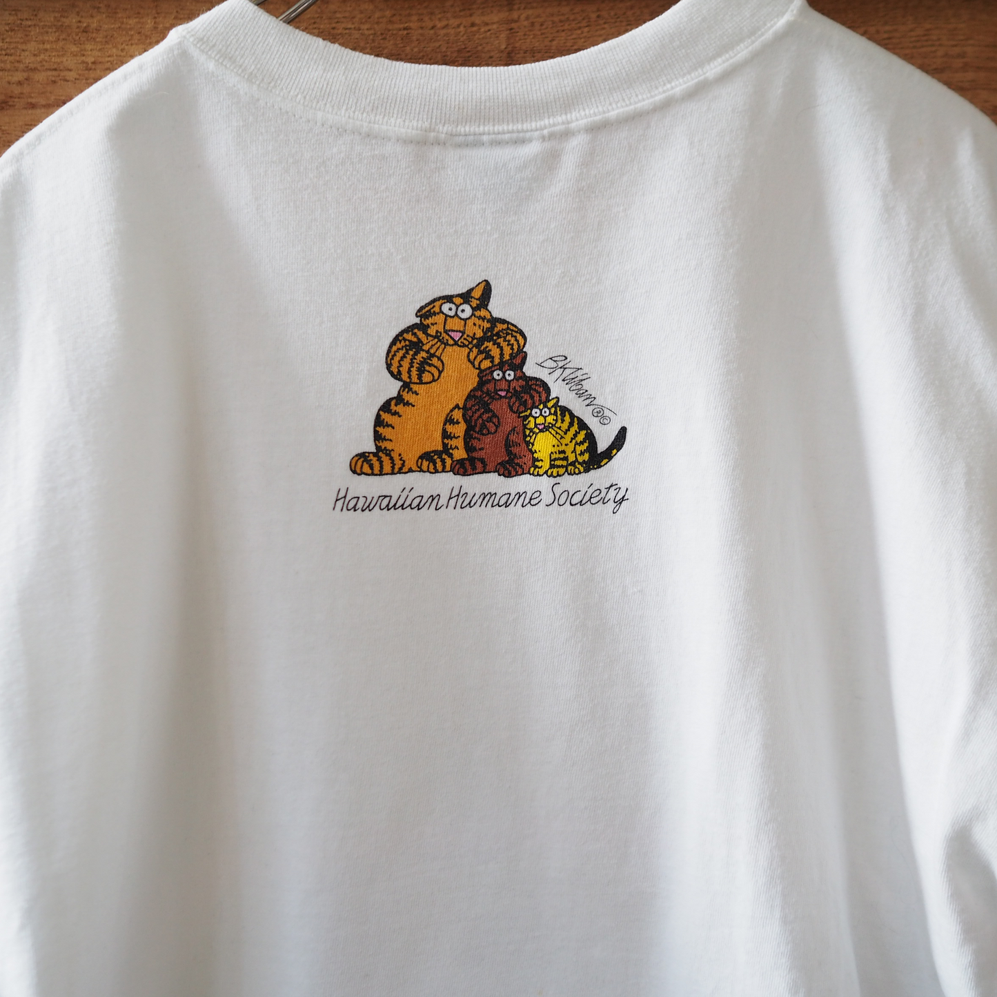 ADOPT-A-CAT Family Tee / 90s / Made in USA / Kliban Cat