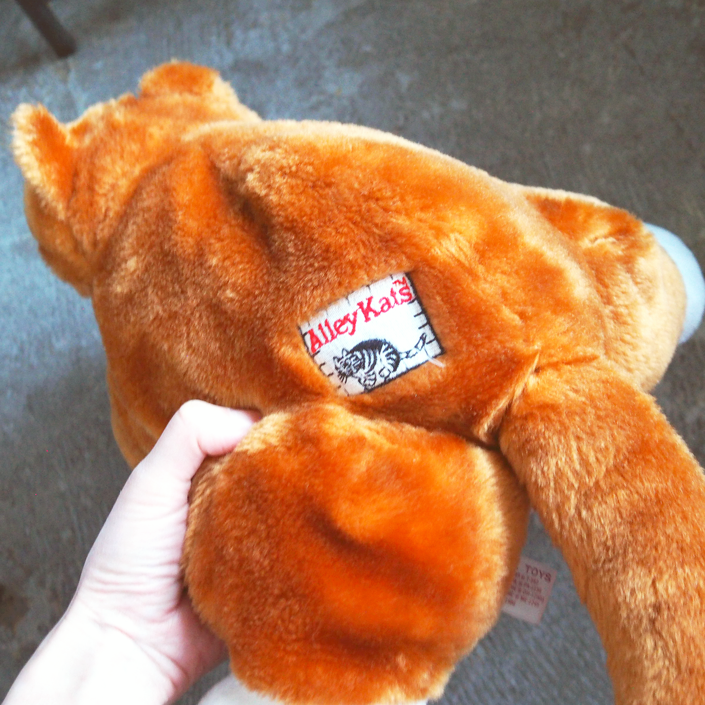 Alley Kats Plush / Orange / 80s