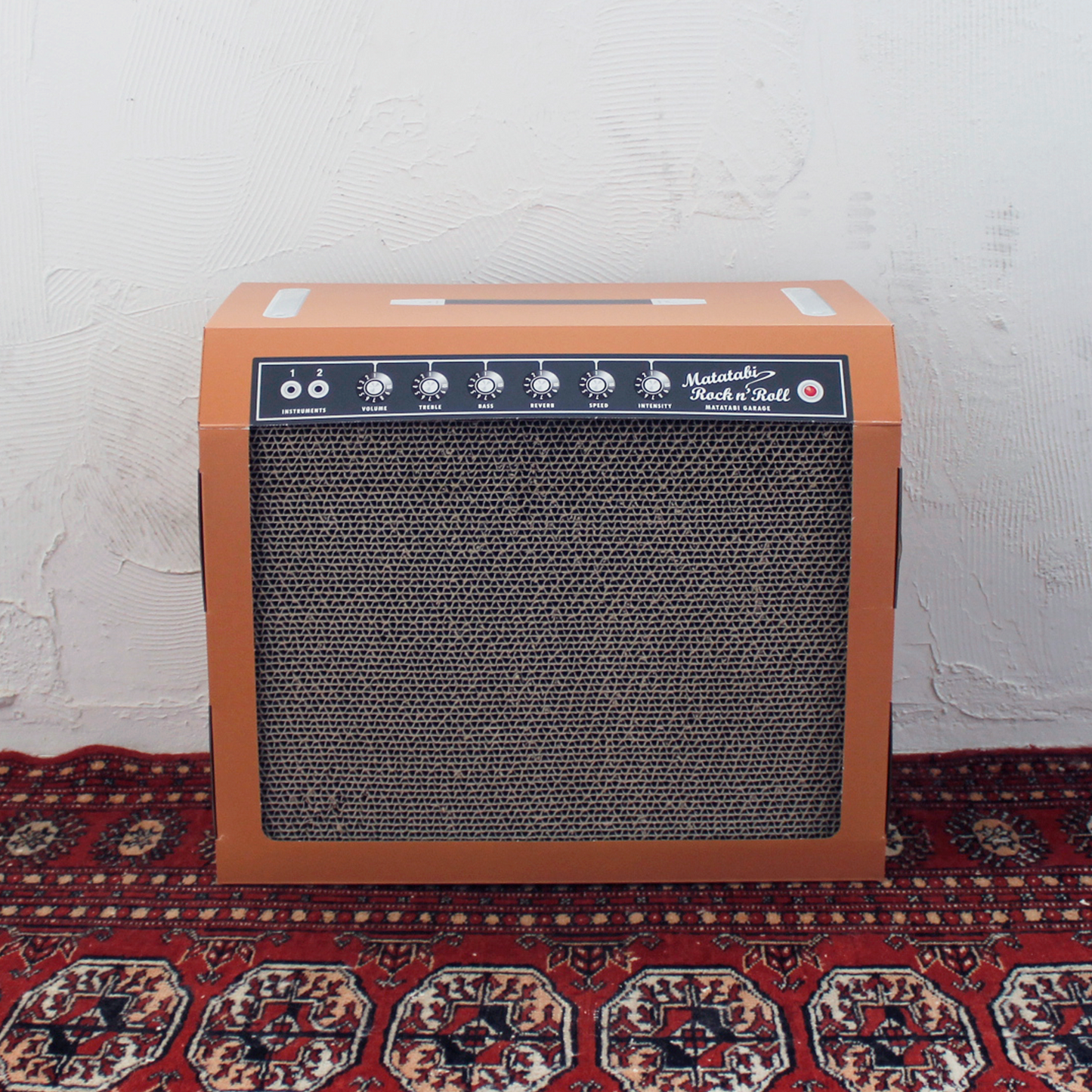 【生産終了】Amp Scratching Box / Ocher