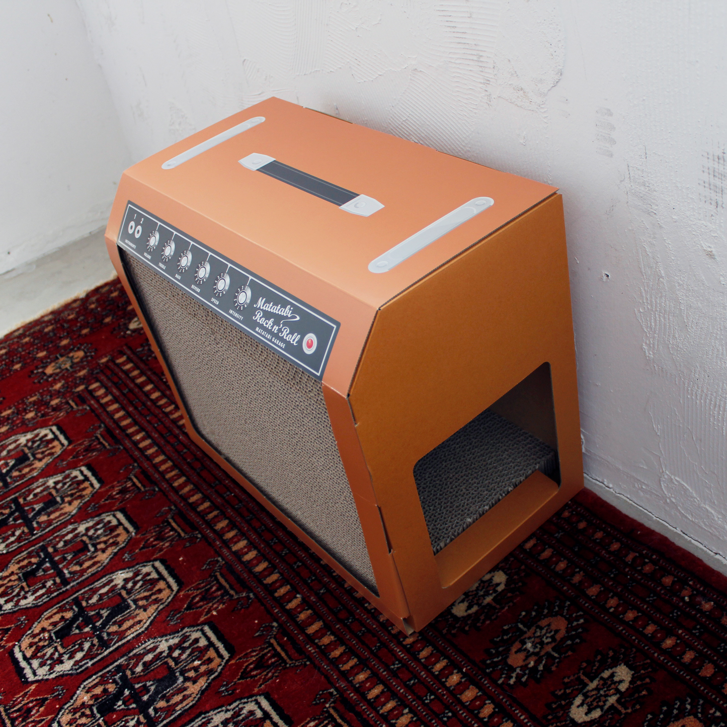 【生産終了】Amp Scratching Box / Ocher