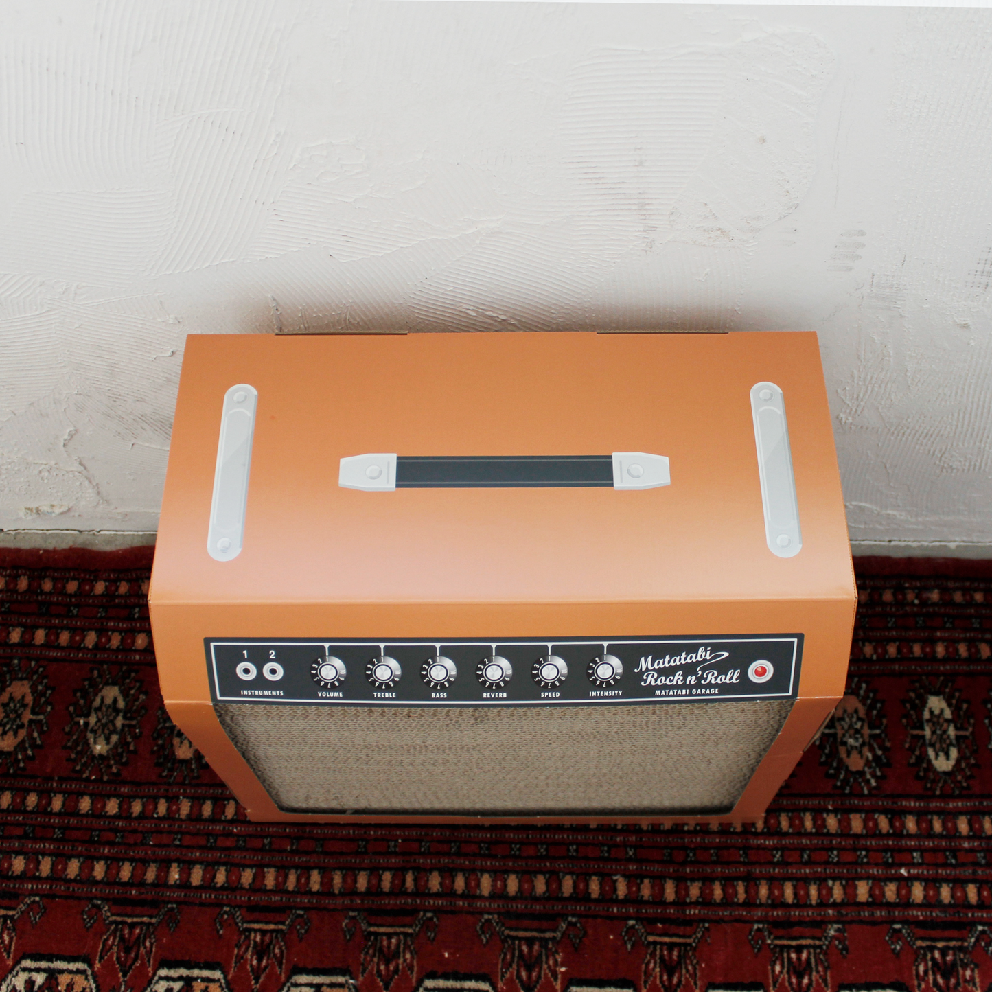 【生産終了】Amp Scratching Box / Ocher