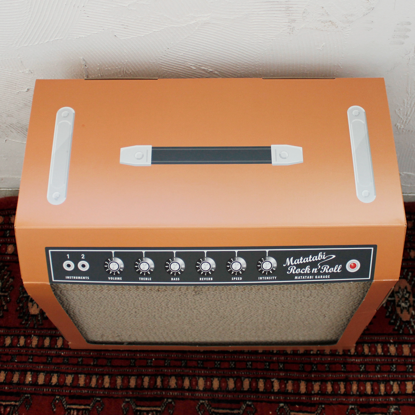 【生産終了】Amp Scratching Box / Ocher