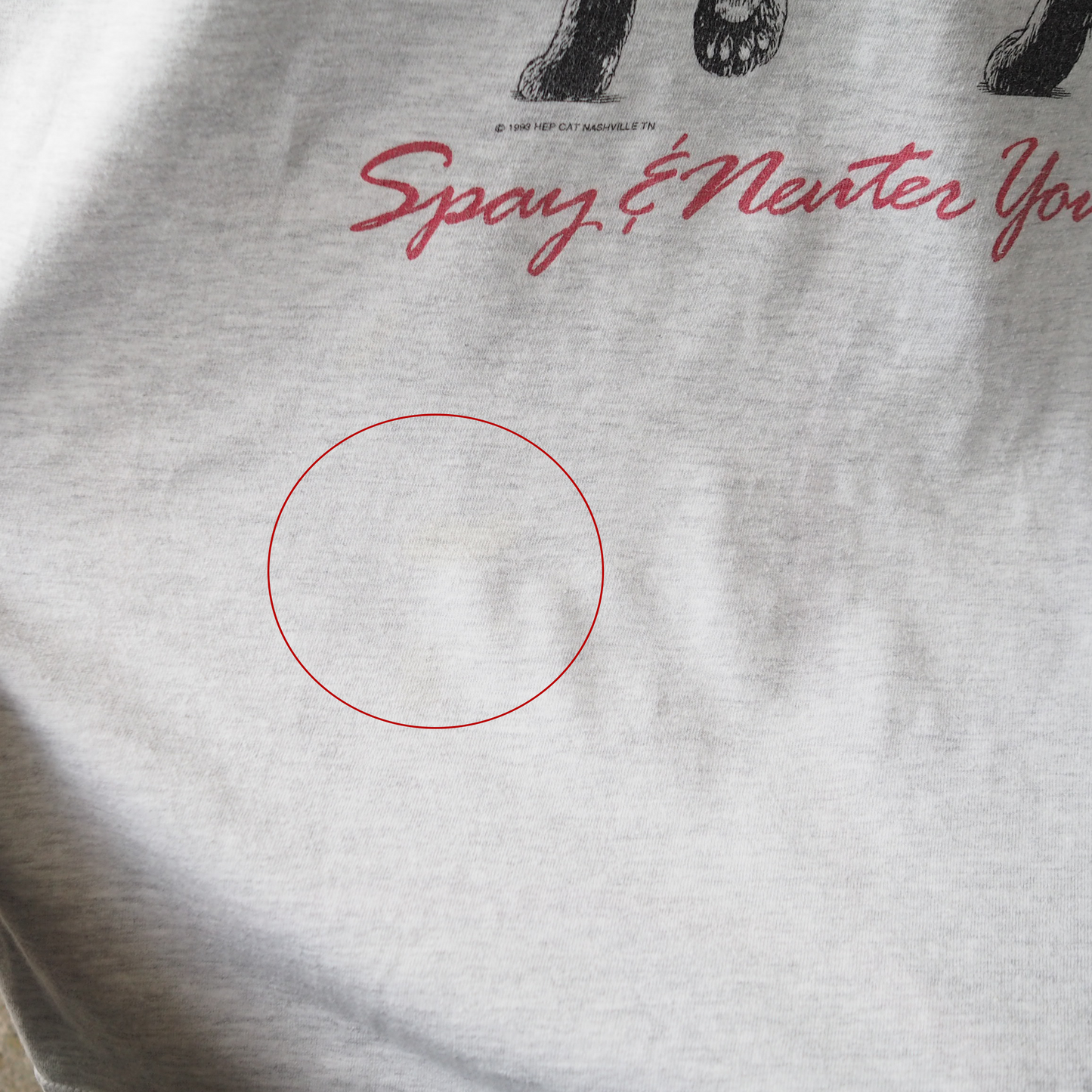 HEP CAT Are you "Fixed"? Tee / 90s / Made in USA