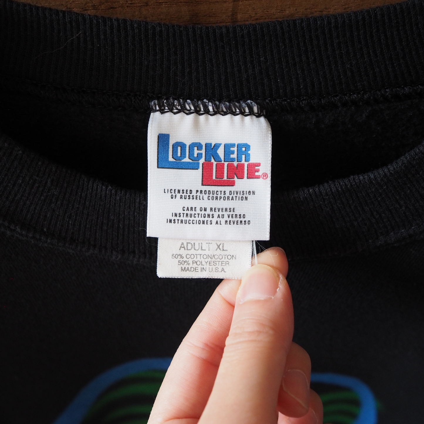Halloween Silhouette Sweat / 90s / Made in USA