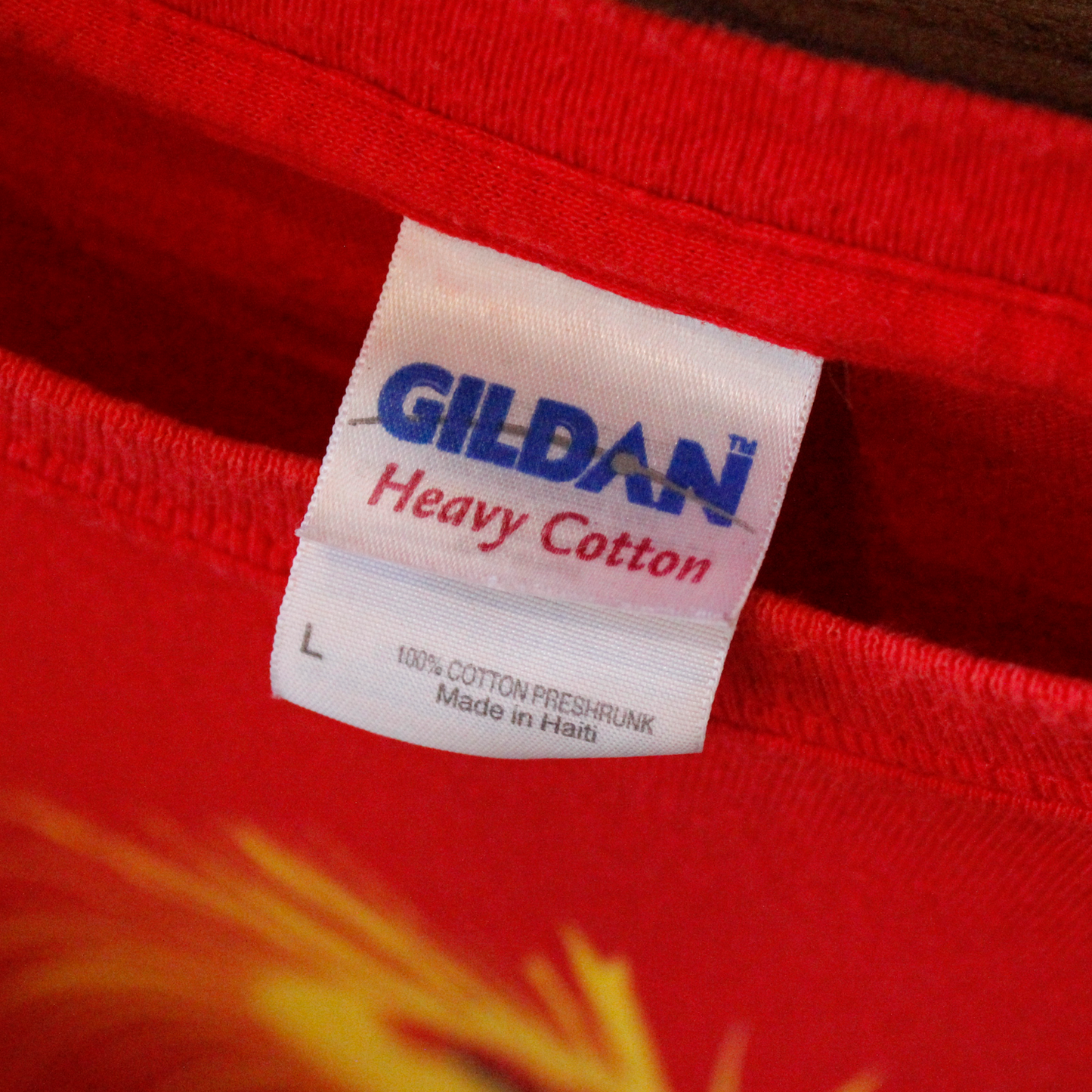 Black Cat Fireworks Red Tee