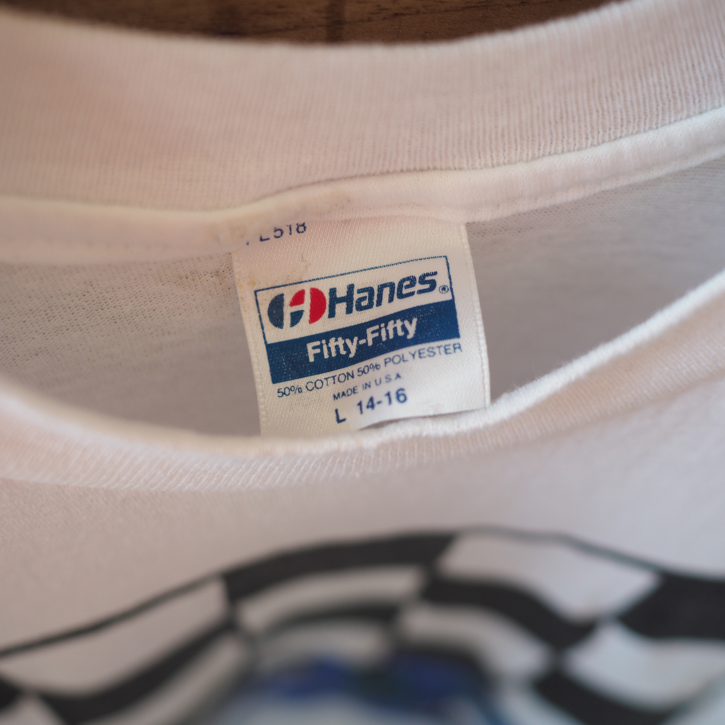 Blue Cat Tee / 80s / Made in USA