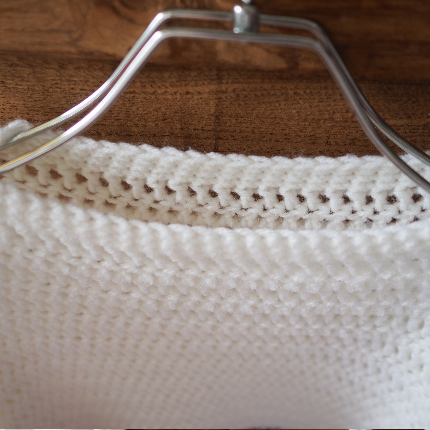 Blue Cats Hand-knit Sweater / 90s〜