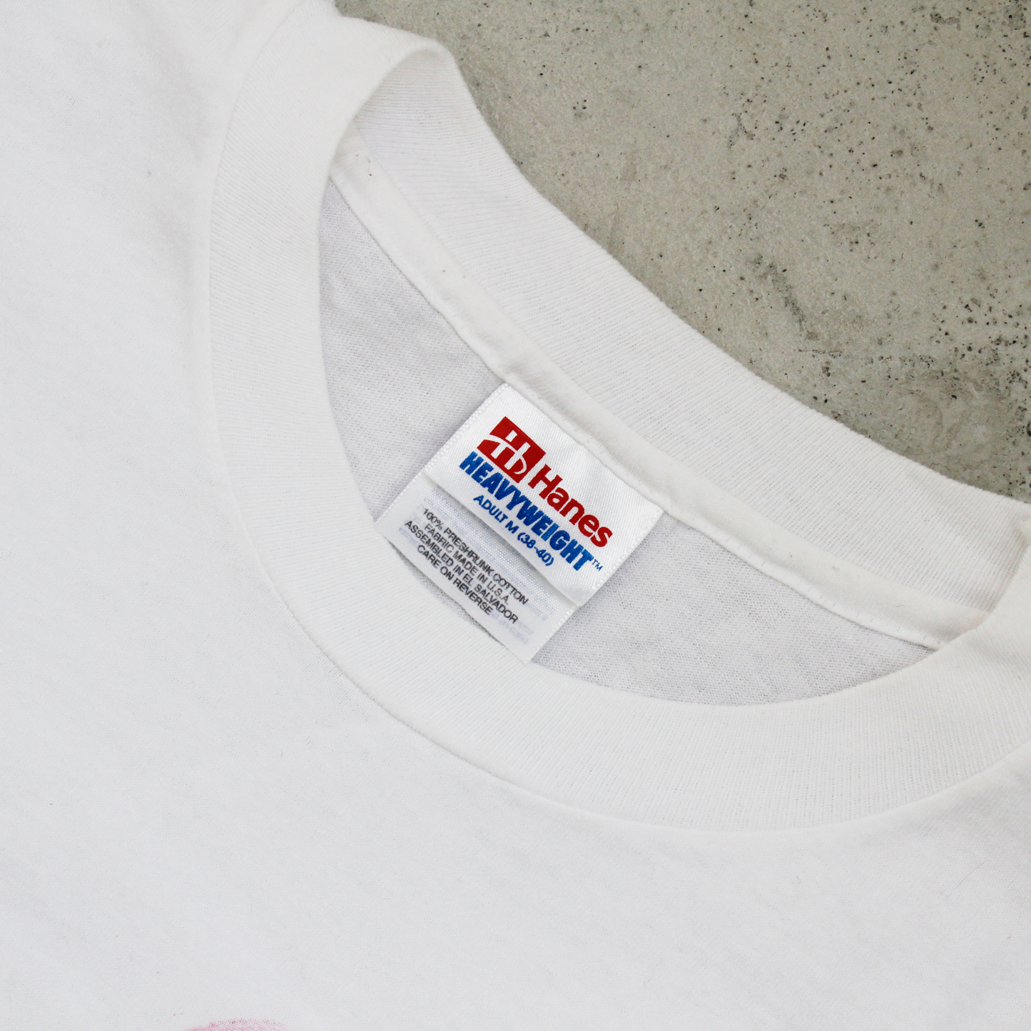 White Cat & Flower Tee / 90s / Bob Harrison