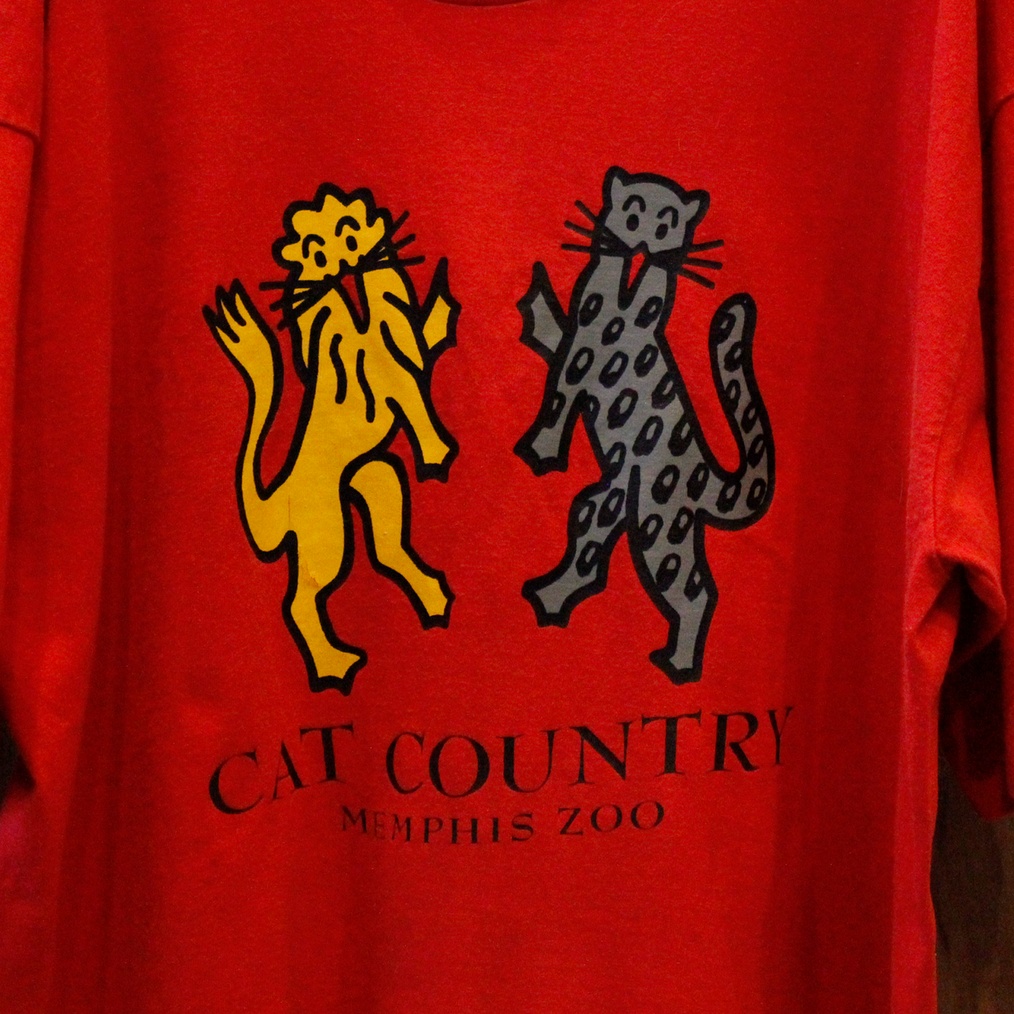 Cat Country Memphis Zoo Tee / 90s / Made in USA