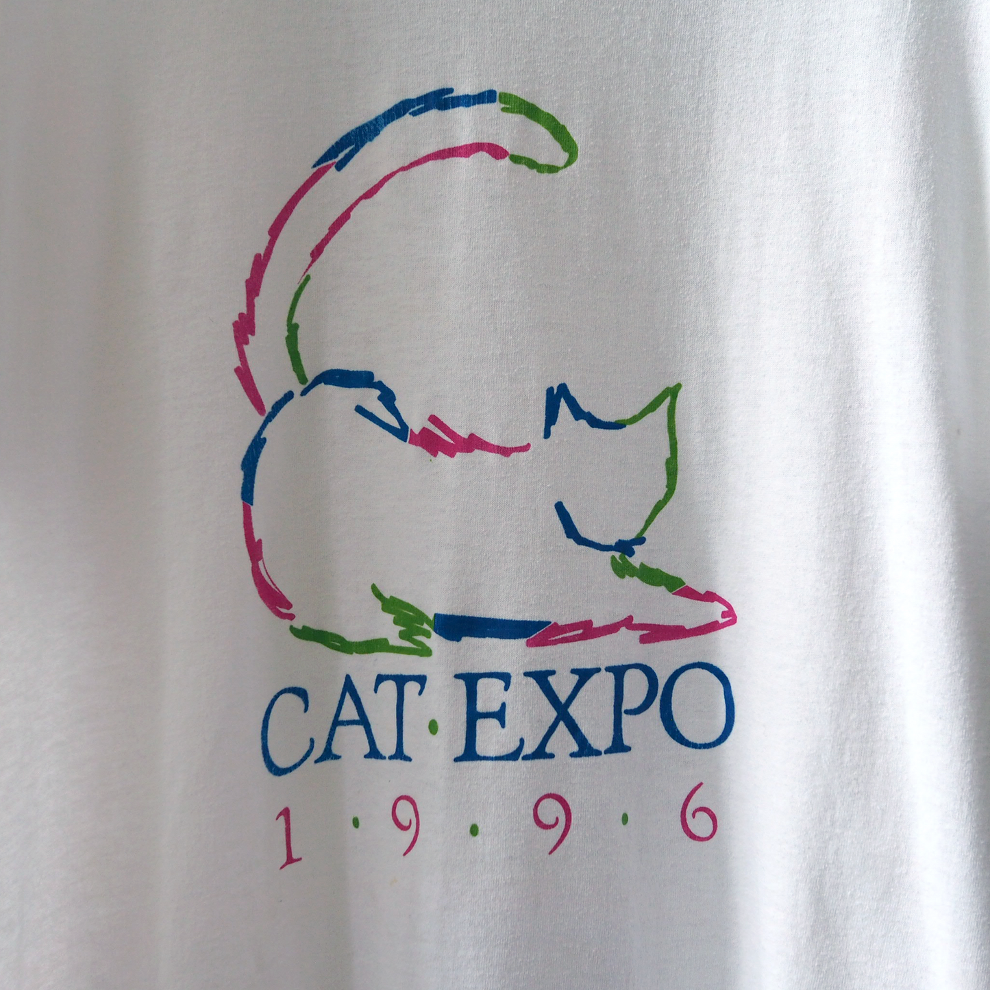 Cat Expo Tee / 90s / Made in USA