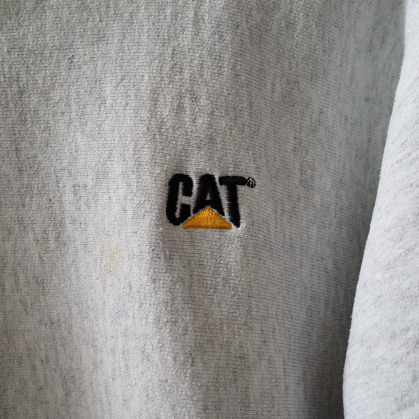 Caterpillar "CAT" Ringer Sweat / 90s / Made in USA