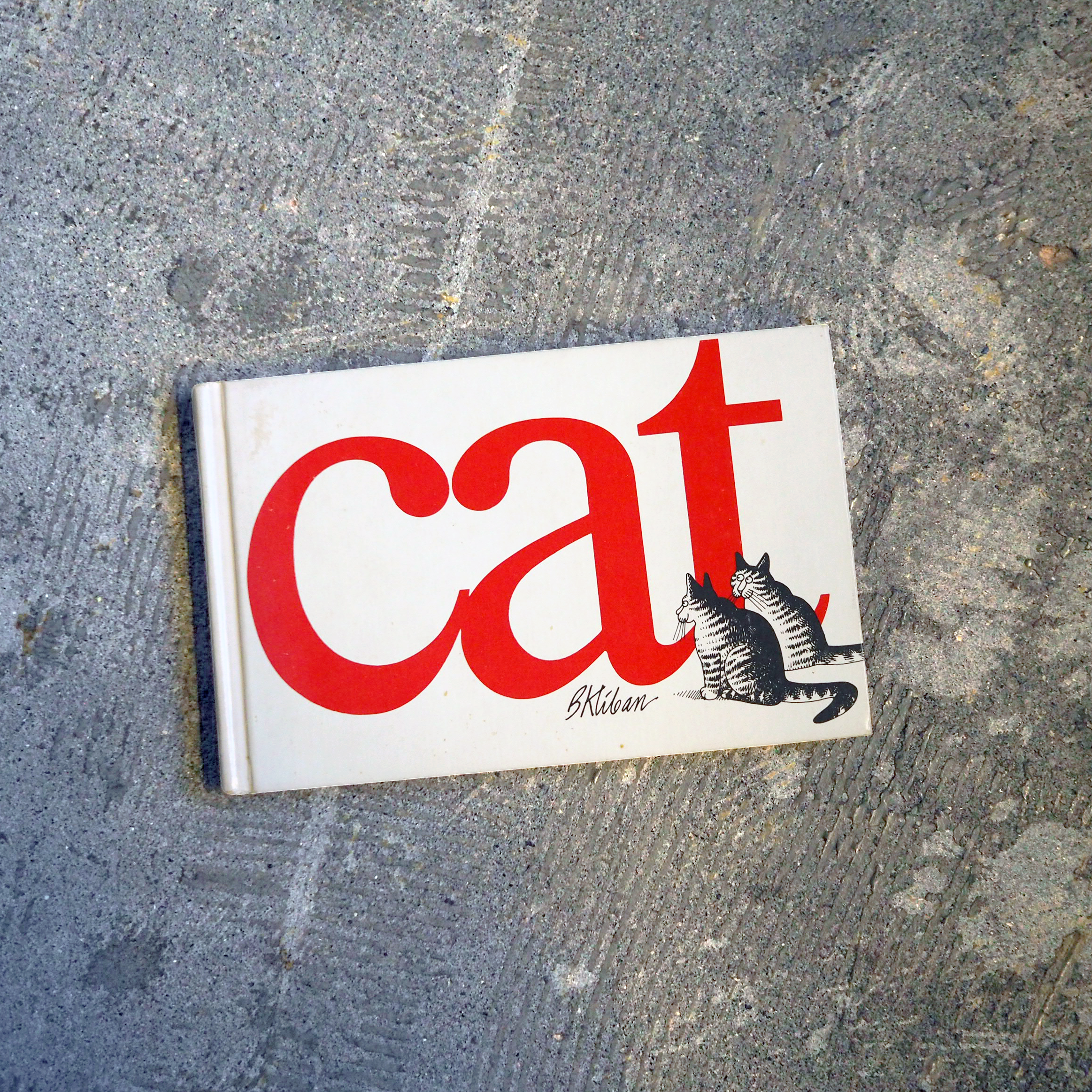 Cat (1976) / B.クリバン - ヴィンテージブック アートブック ネコ
