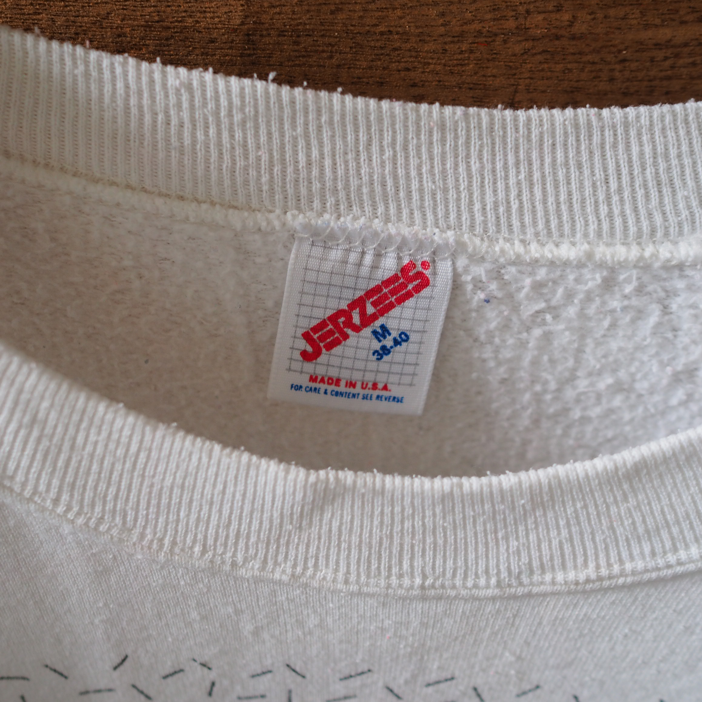 HEP CAT Cat Hair Everywhere Sweat / 80s / Made in USA