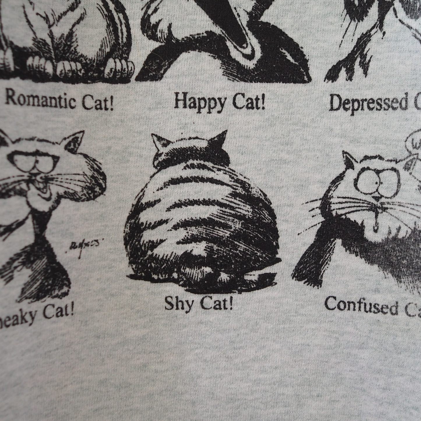 Catitudes! Sweat / 90s / Made in USA