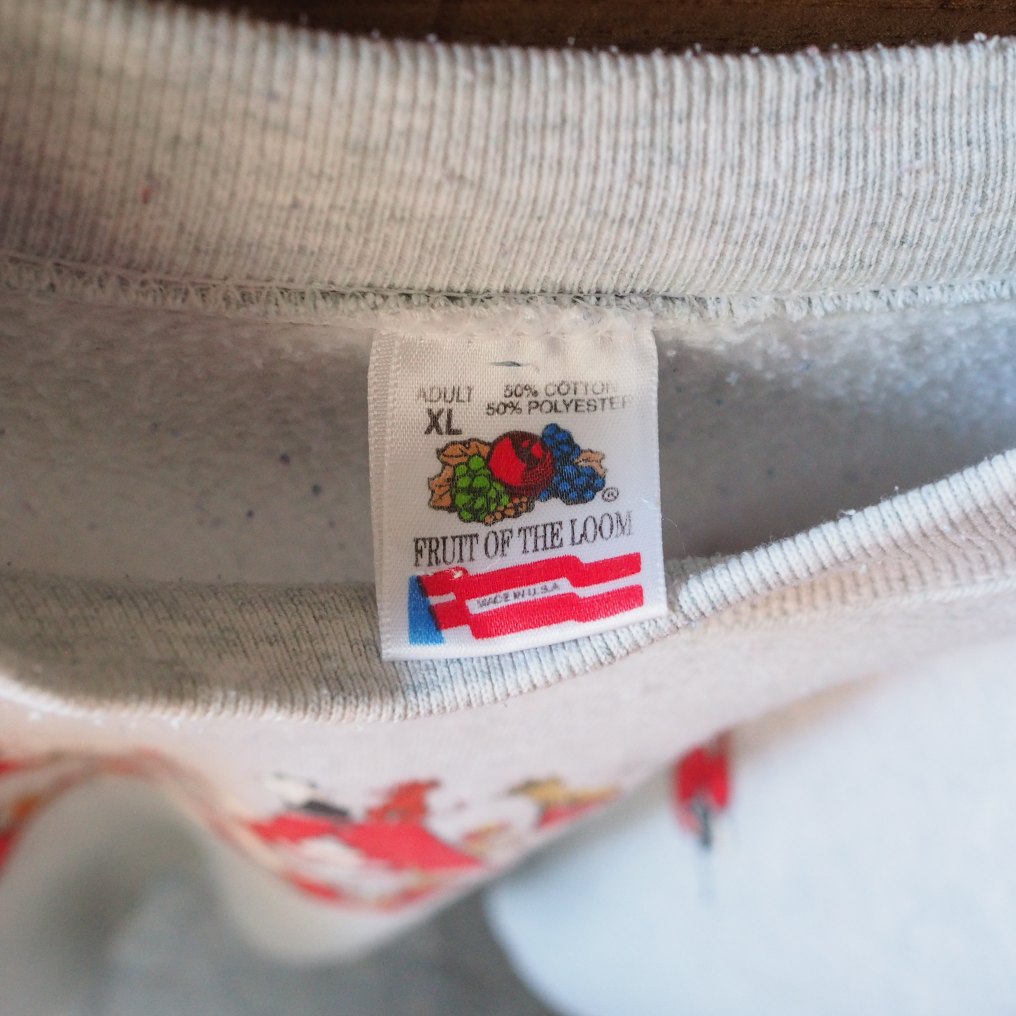 Cat Lover Sweat / 90s / Made in USA
