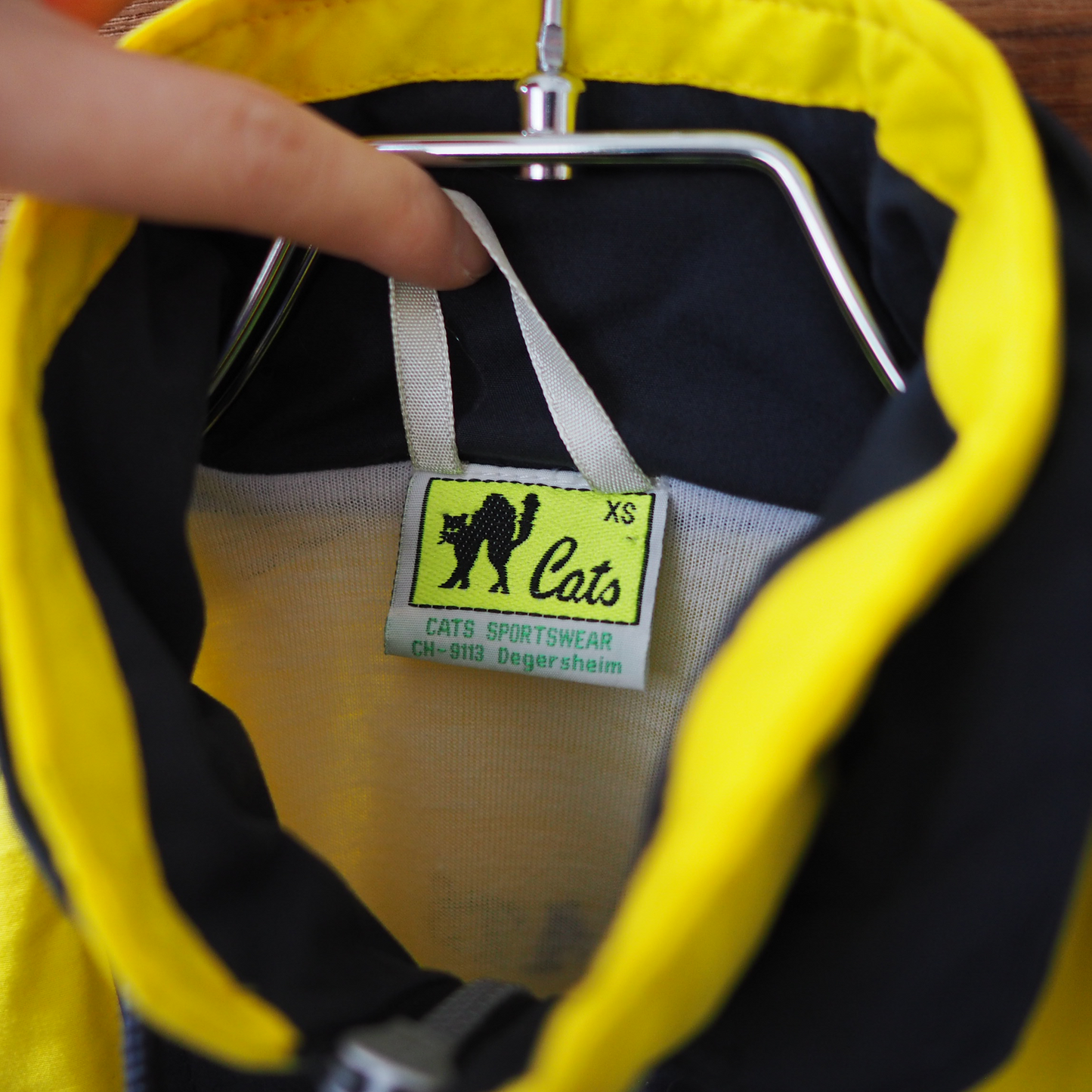 Cats Sportswear Nylon Jacket / DTV LANDQUART / 80s-90s