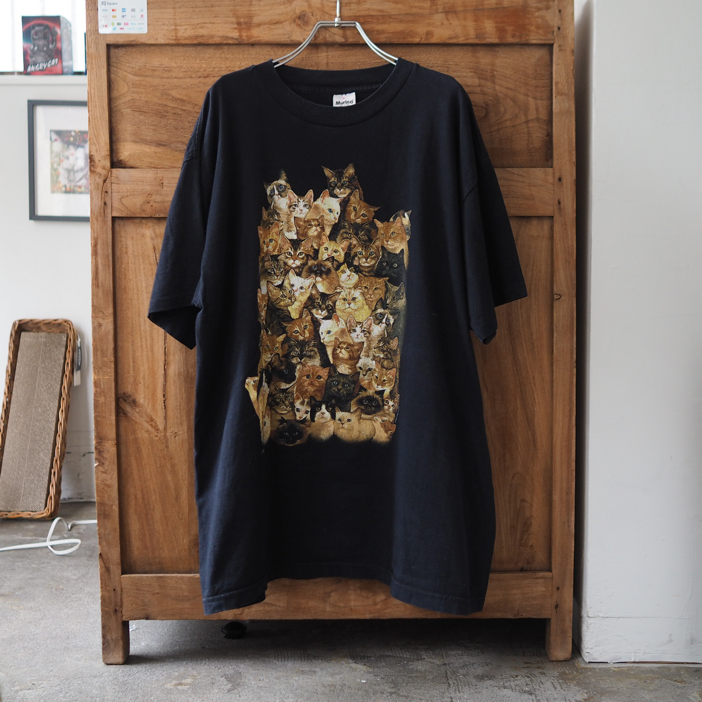 Full of Cats Tee / 90s / Made in USA