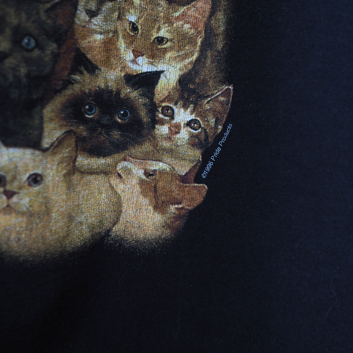 Full of Cats Tee / 90s / Made in USA