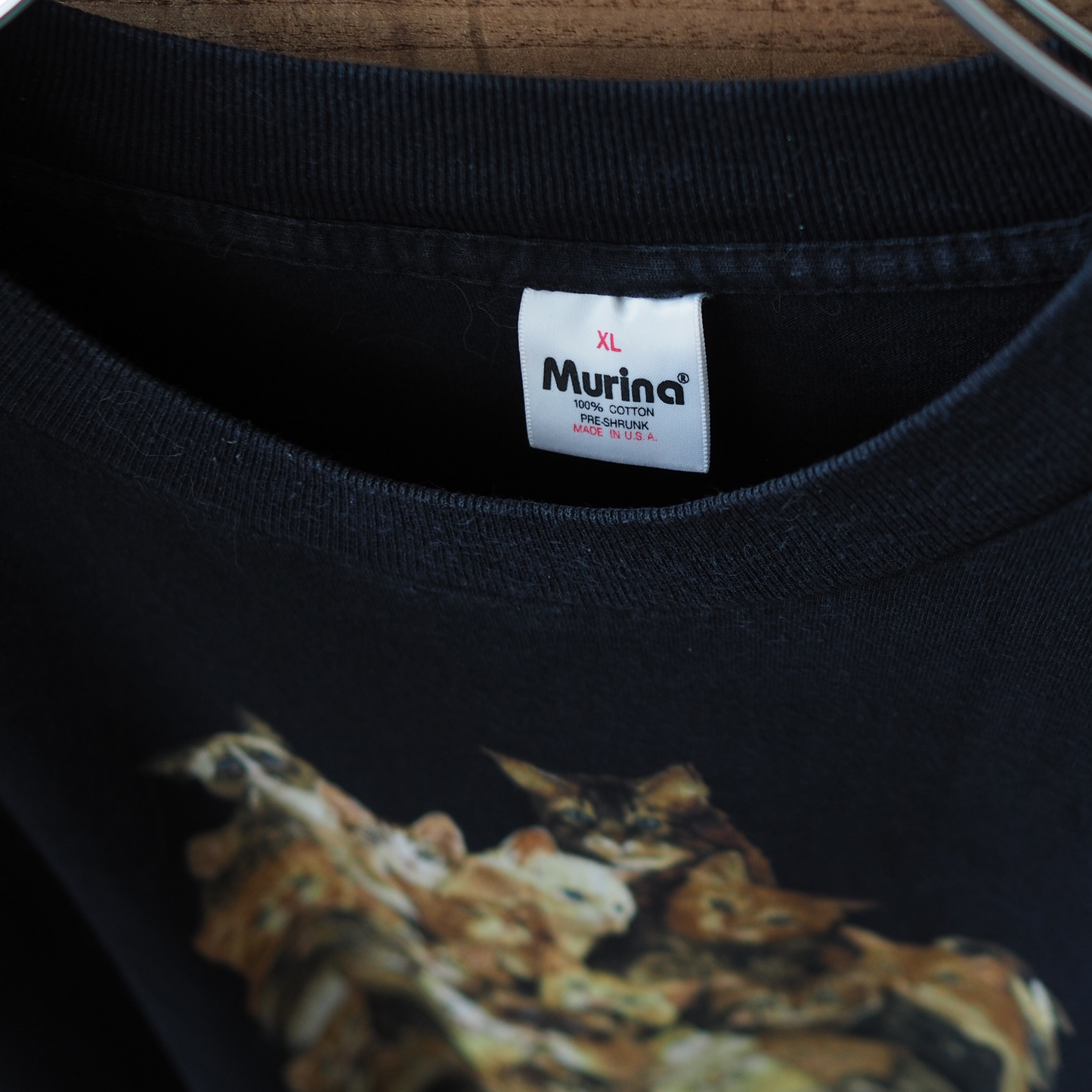 Full of Cats Tee / 90s / Made in USA