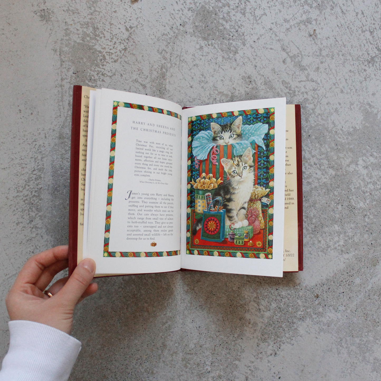 Christmas Cats (1996) / Vintage Book