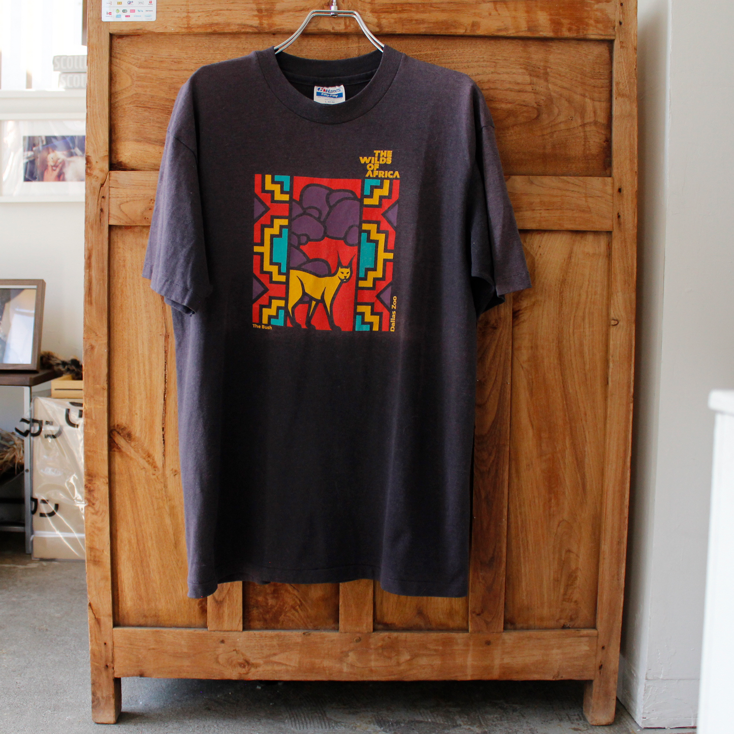 Dallas Zoo "The Bush" Tee / 80s / Made in USA