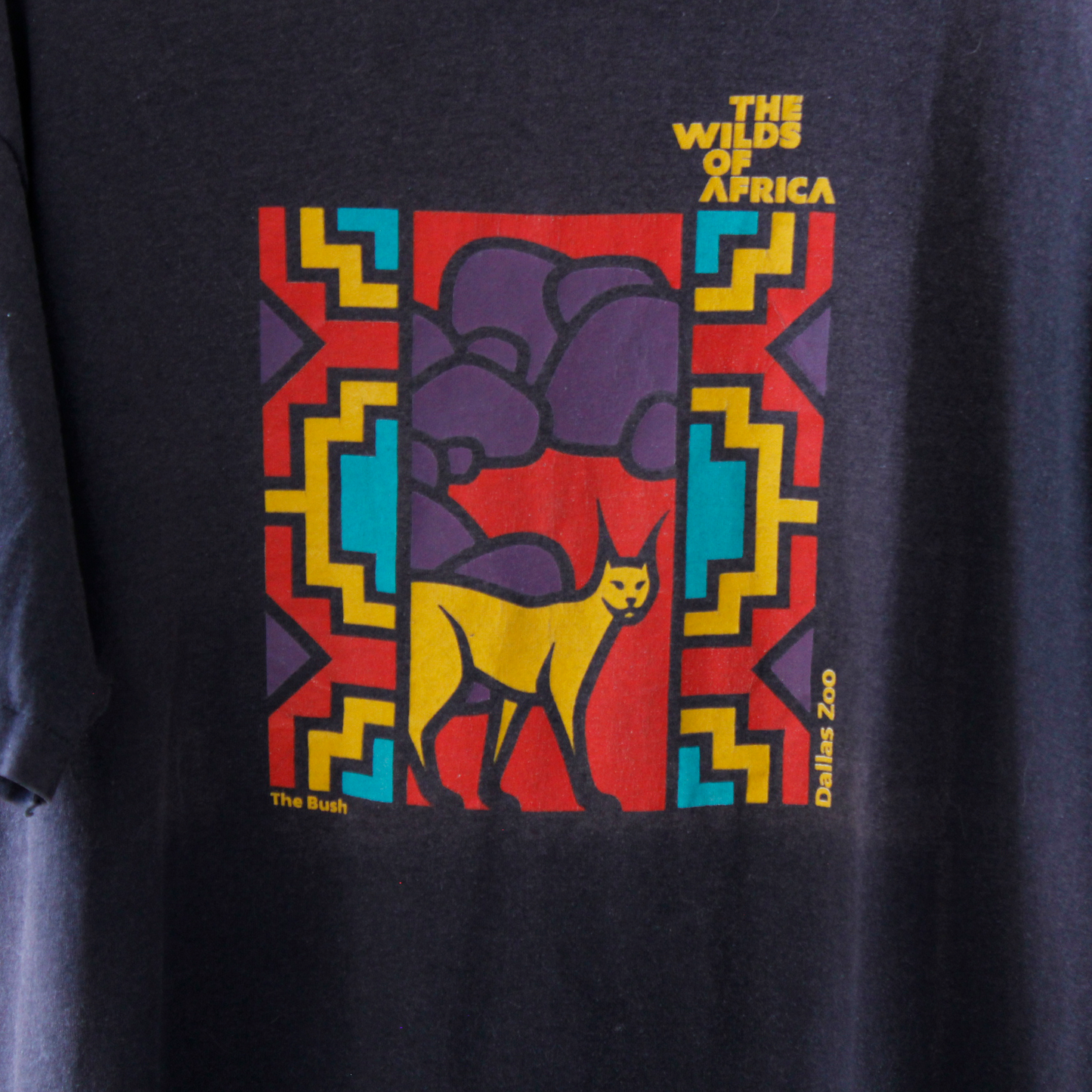 Dallas Zoo "The Bush" Tee / 80s / Made in USA