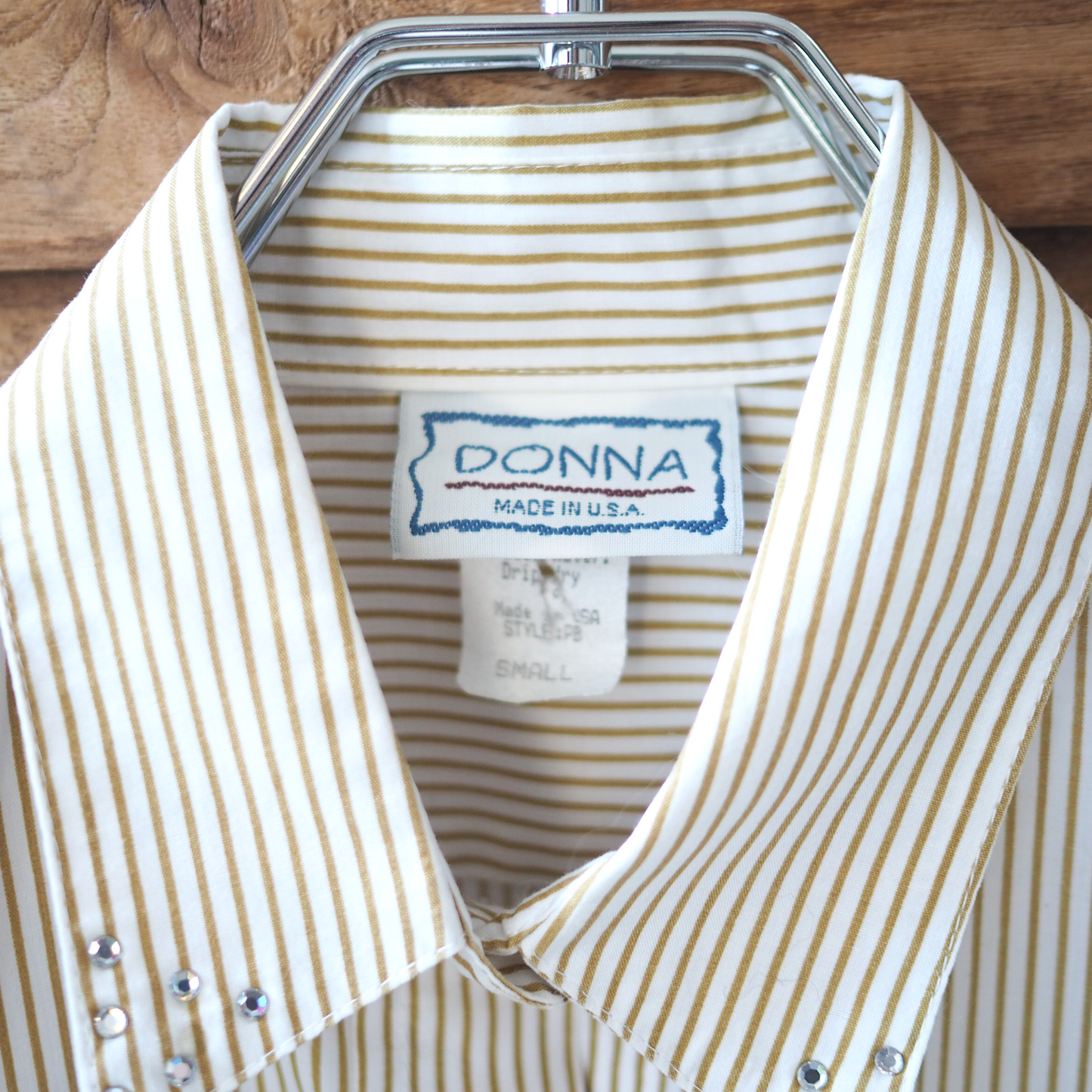 Ragdoll Striped Shirt / 80s / Made in USA