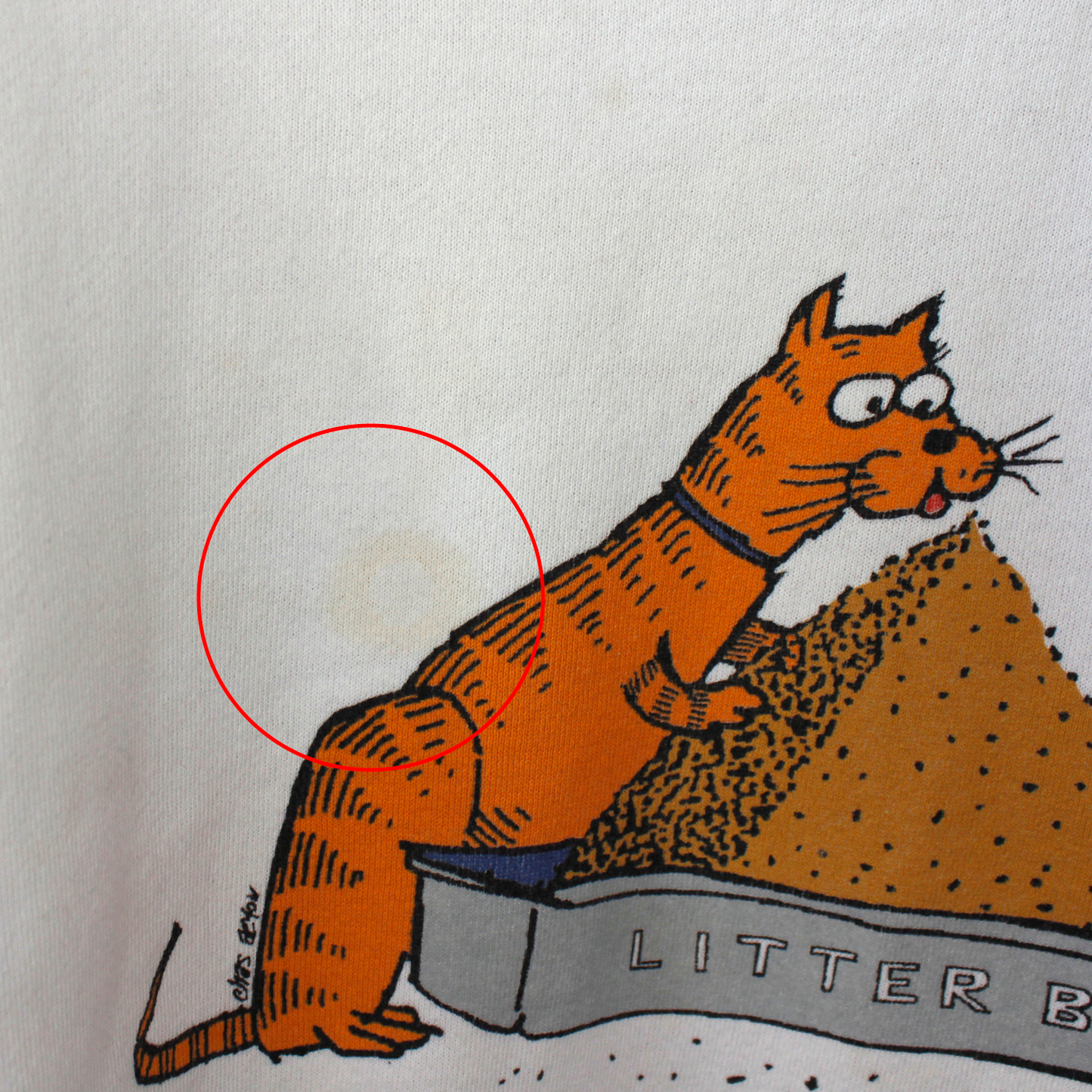 Egyptian Ancestry Cat Sweat / 90s / Made in USA