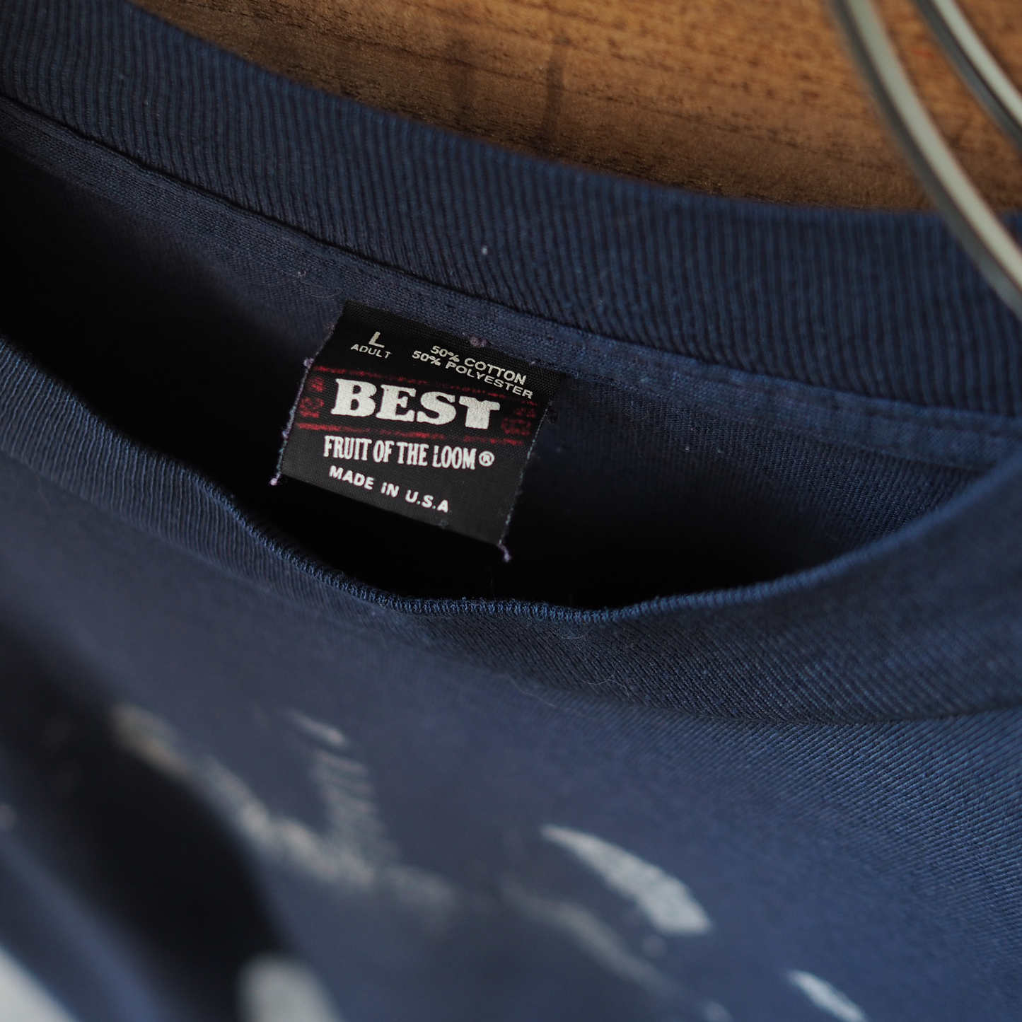 Faded Heads & Tails Tee / 90s / Made in USA