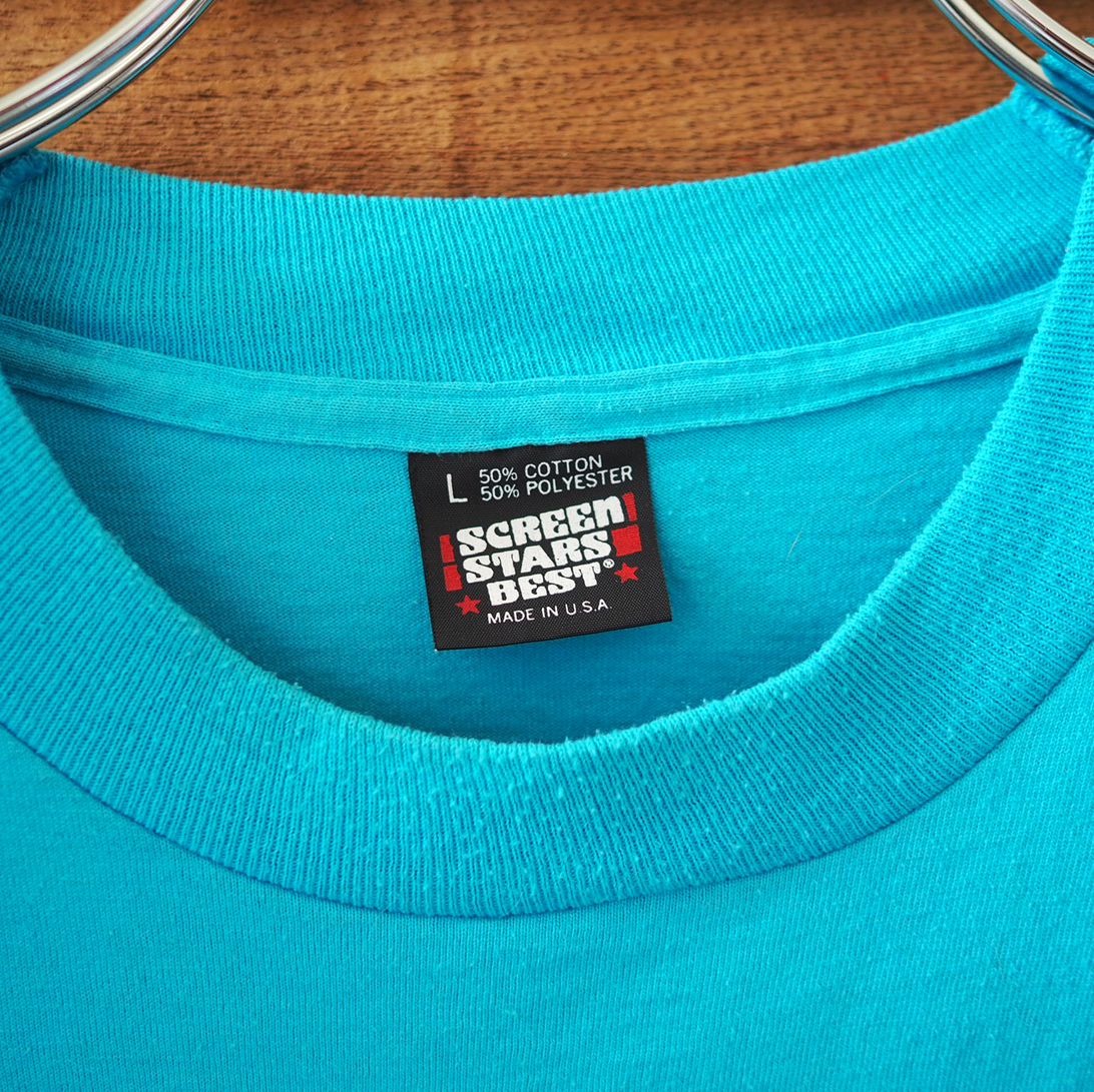Fat Cat Books Tee / 80s / Made in USA