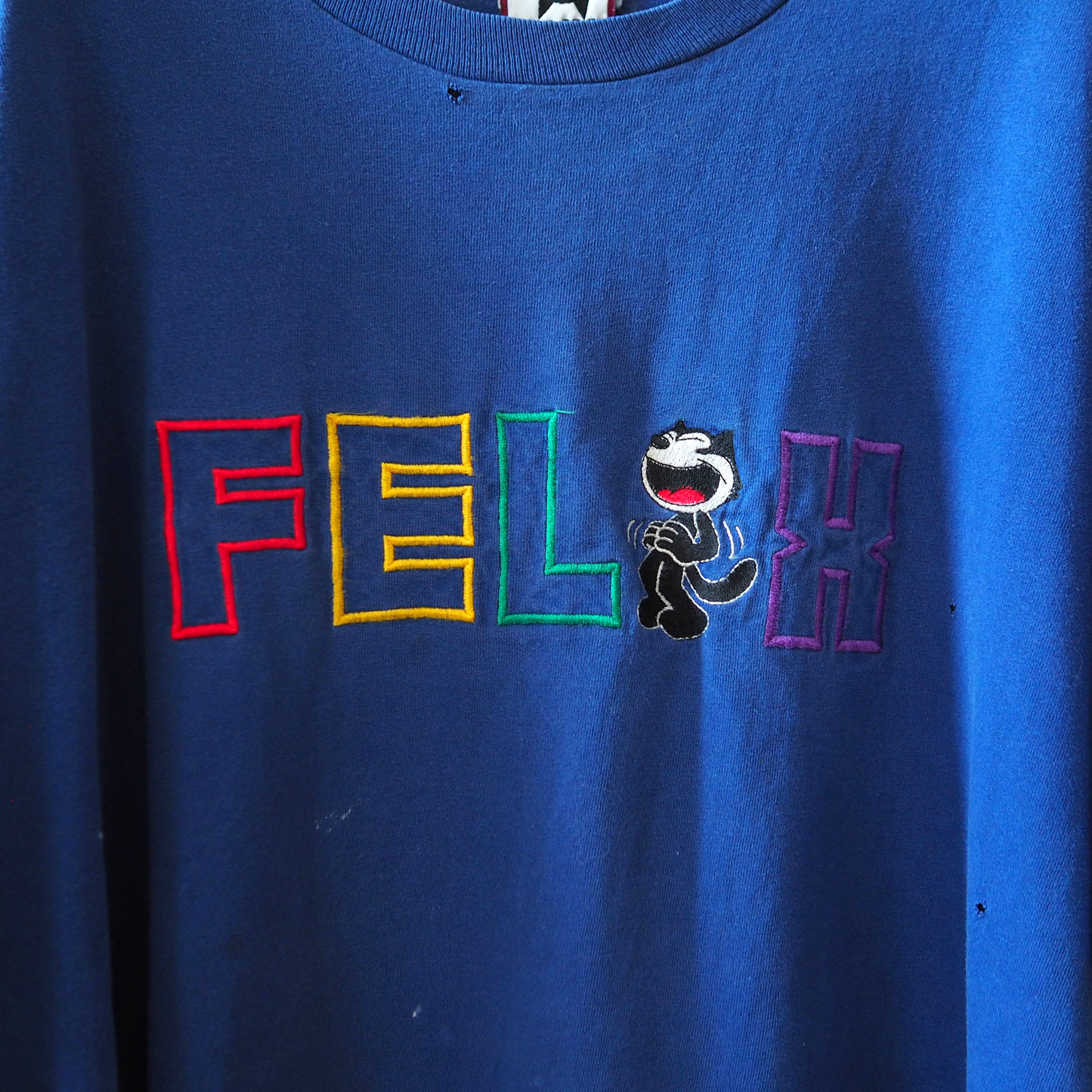 Felix Laughing Tee / 90s / Made in USA