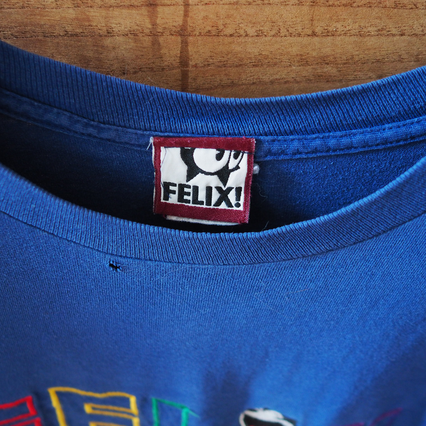 Felix Laughing Tee / 90s / Made in USA