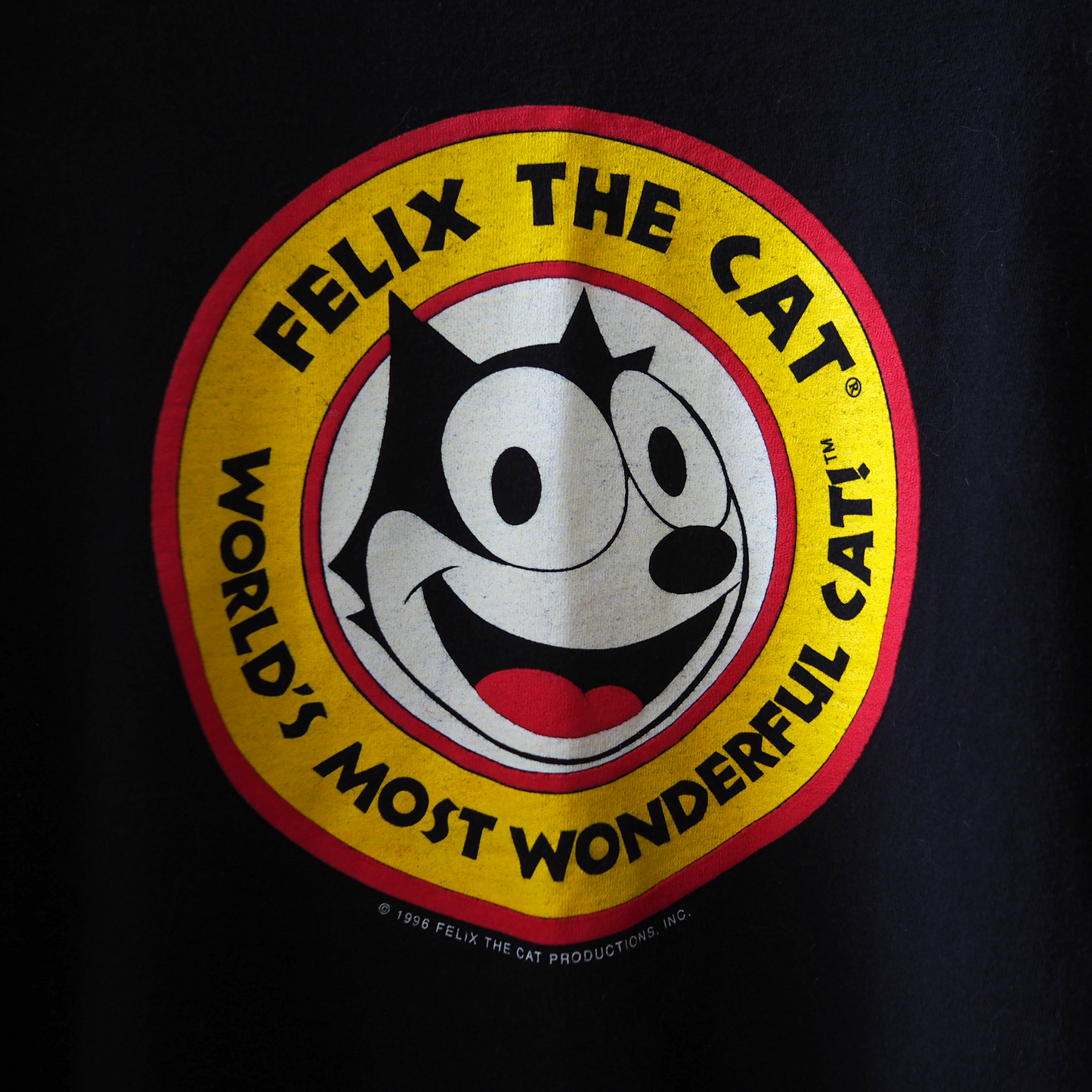 Felix Wonderful Cat Tee / 90s / Made in USA