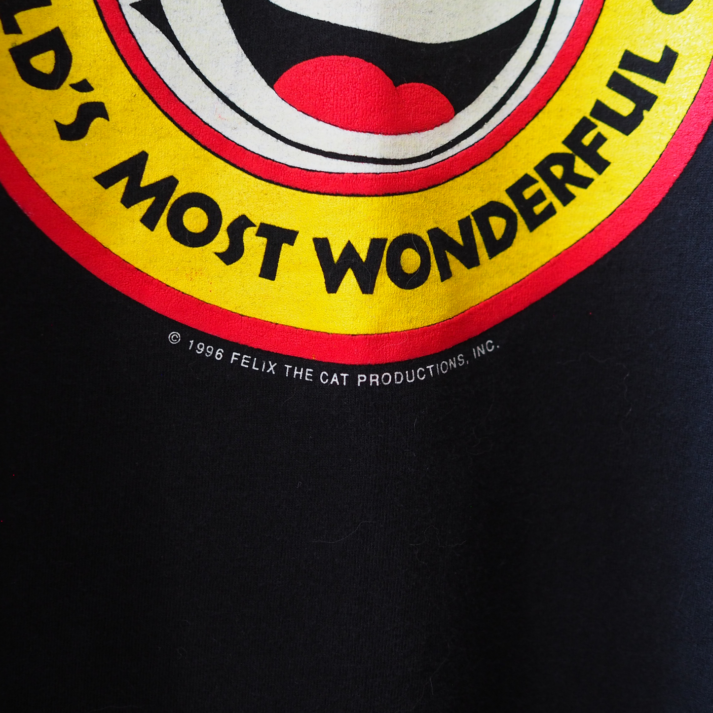 Felix Wonderful Cat Tee / 90s / Made in USA