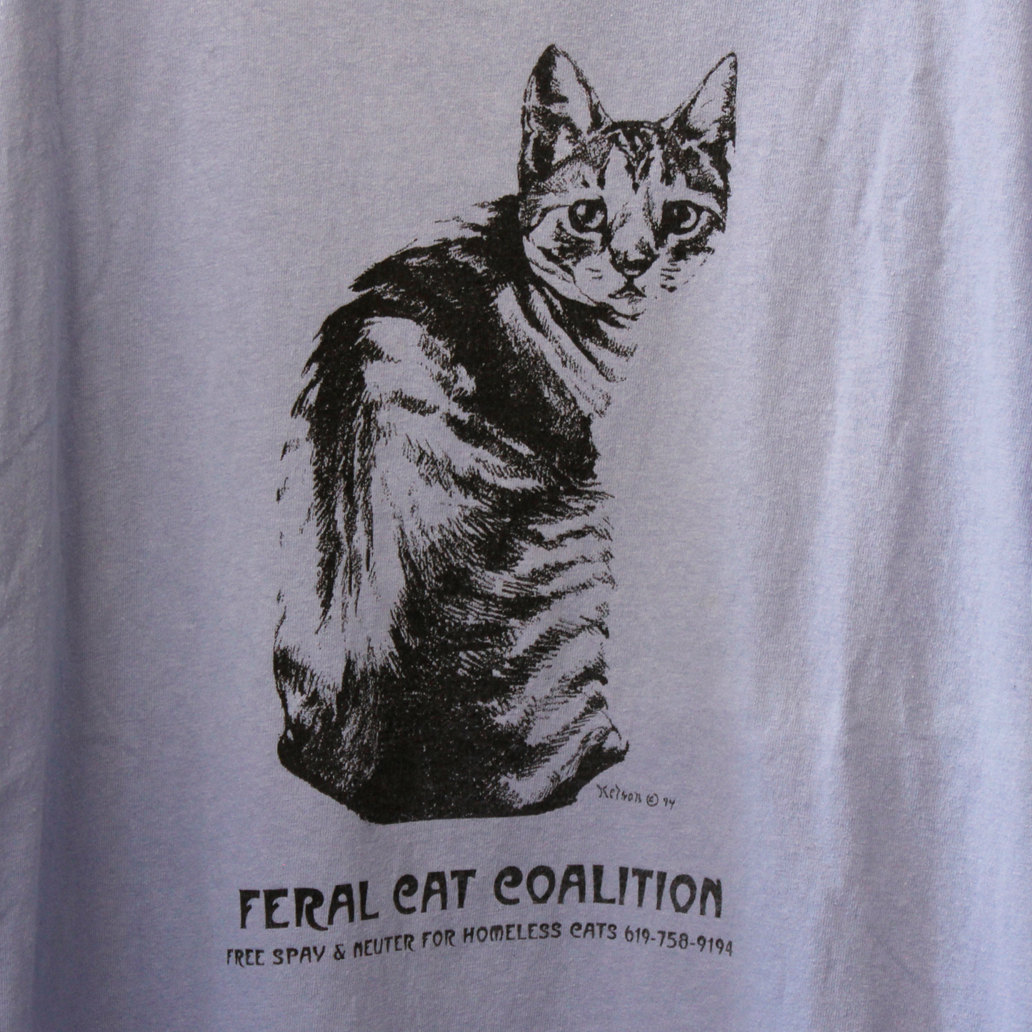 Feral Cat Coalition Tee / 90s-