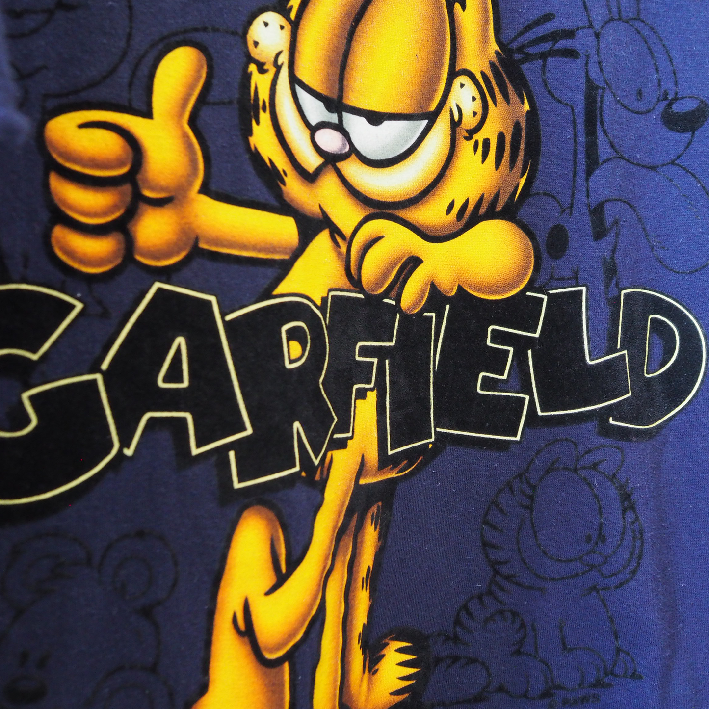 Garfield Thumbs Up Tee / 90s