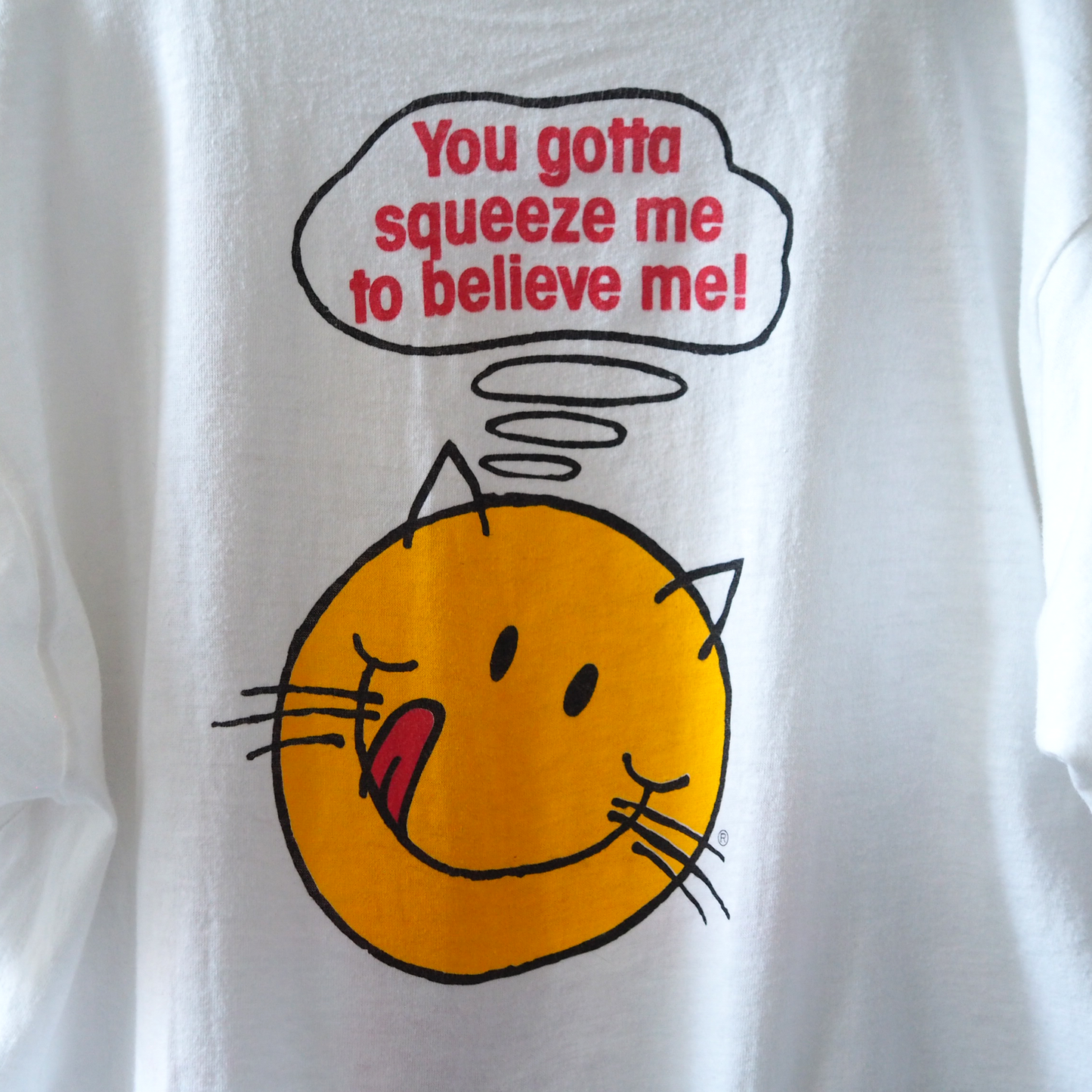 Purina 'Happy Cat' Brand Tee / 80s / Made in USA