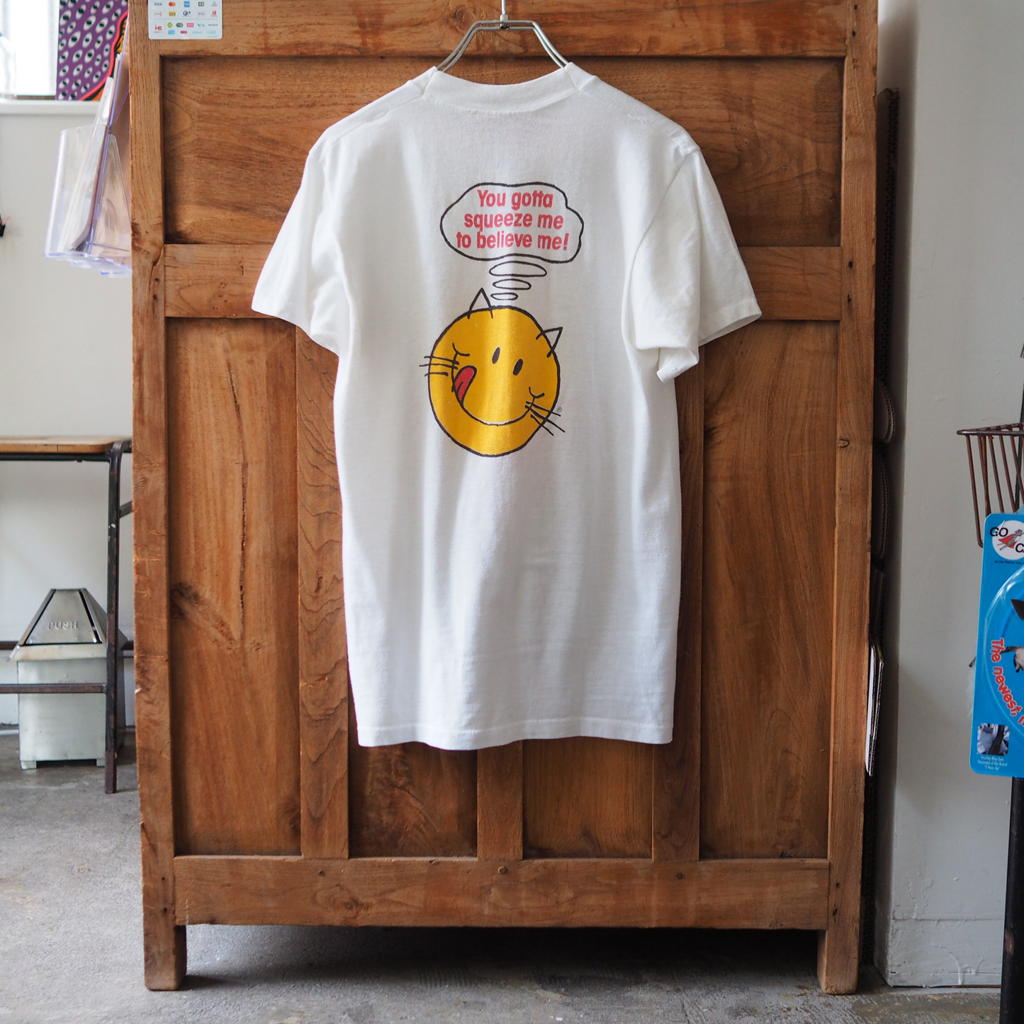 Purina 'Happy Cat' Brand Tee / 90s / Made in USA