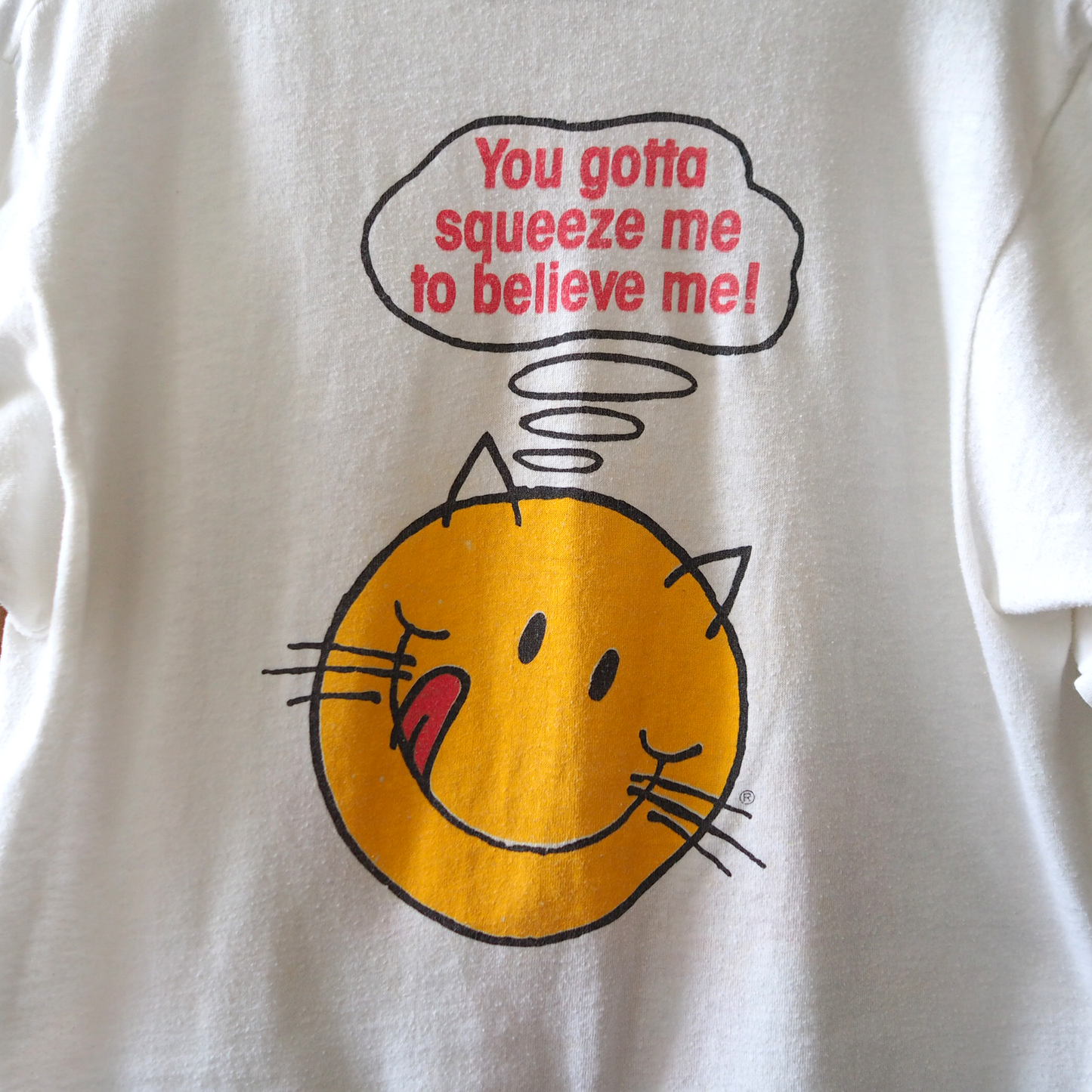 Purina 'Happy Cat' Brand Tee / 90s / Made in USA
