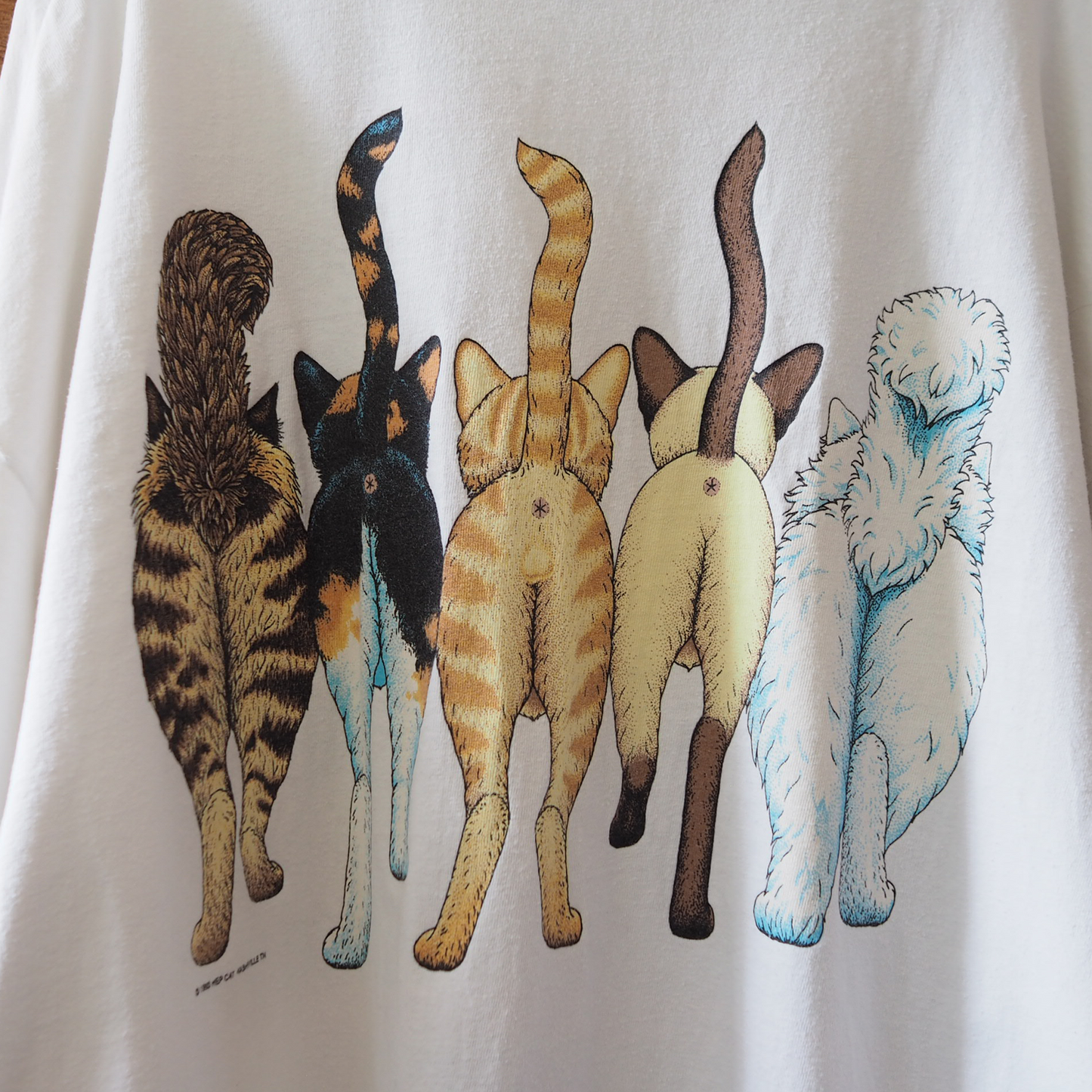 HEP CAT "Cats Coming and Going" Tee / 90s / Made in USA