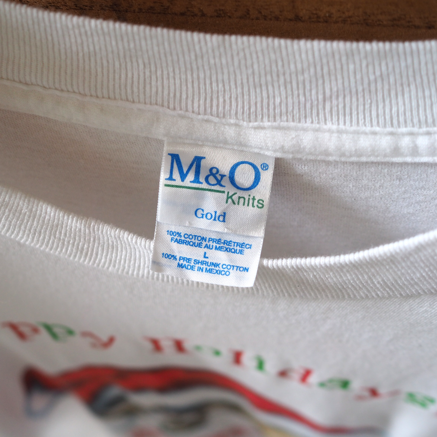 HSUS Happy Holidays Tee / 90s-