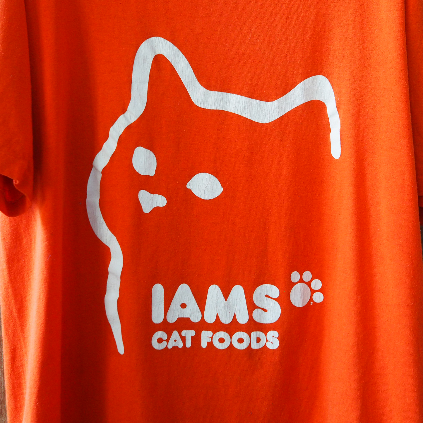 IAMS Cat Foods Tee / 90s / Made in USA