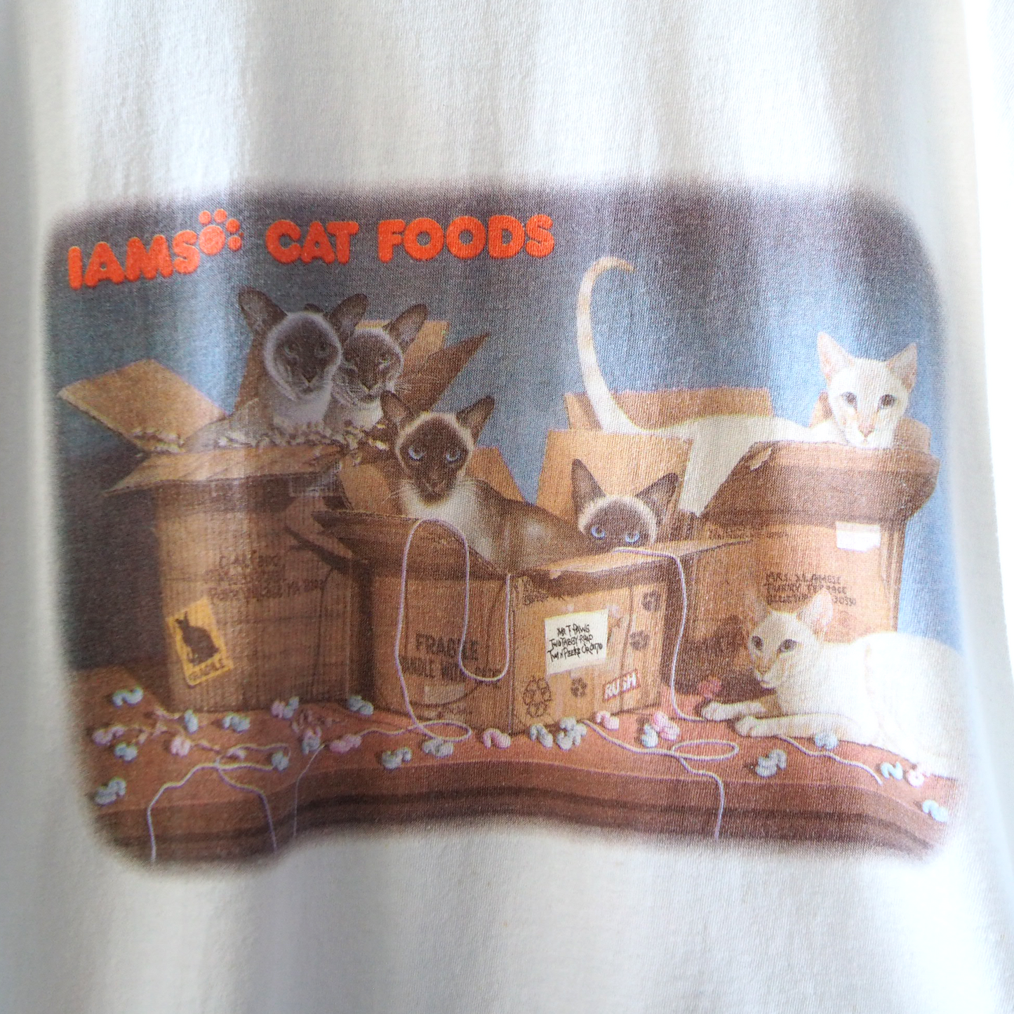 IAMS Cats in the Bag Tee / 90s