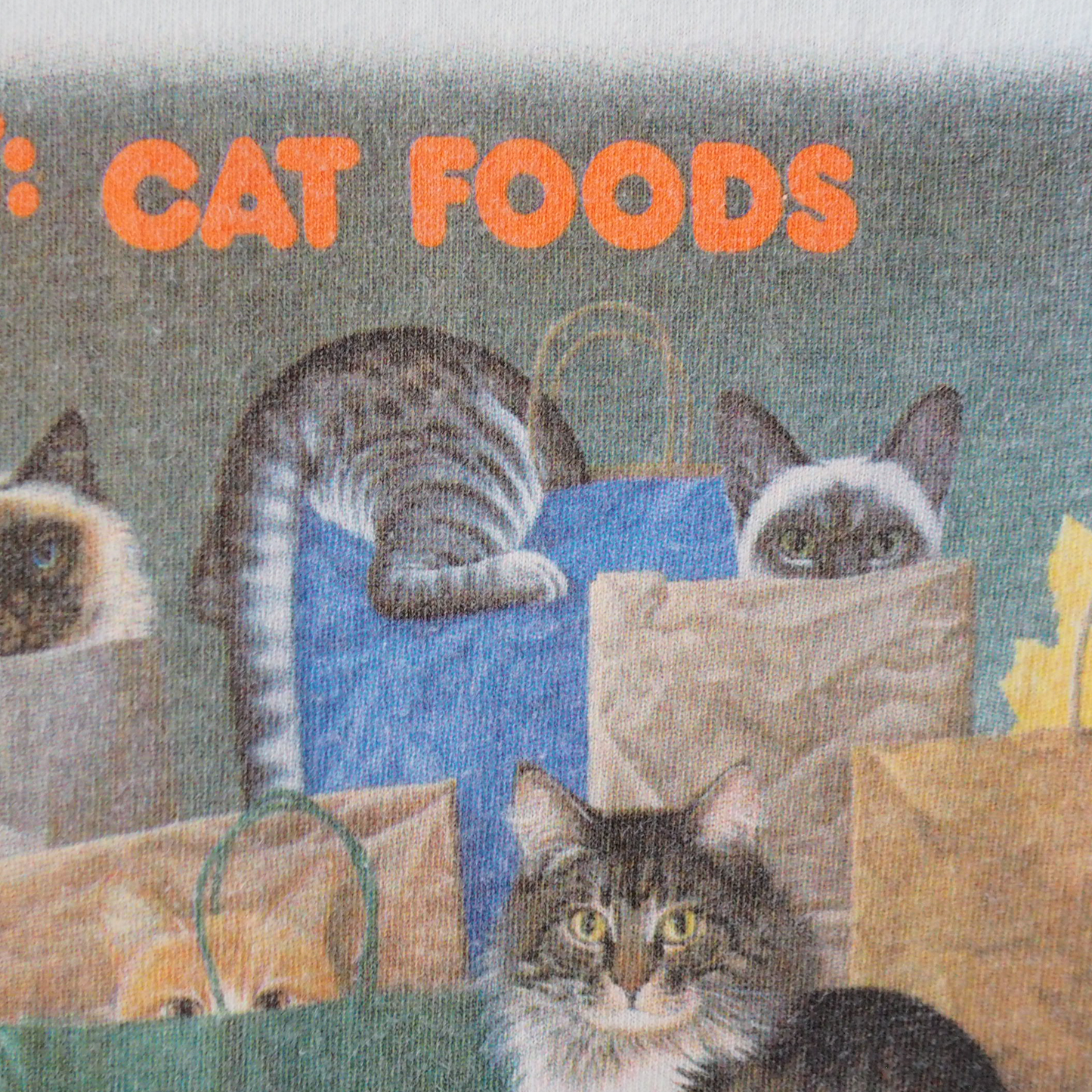 IAMS Cats in the Bag Tee / 90s