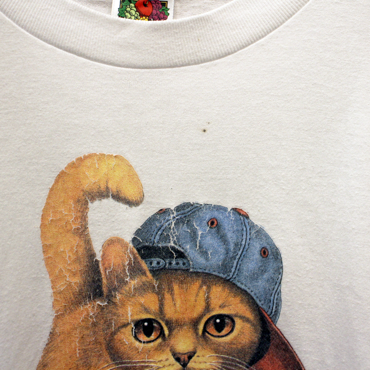 Bob Harrison the Cats are in Charge Tee / 90s