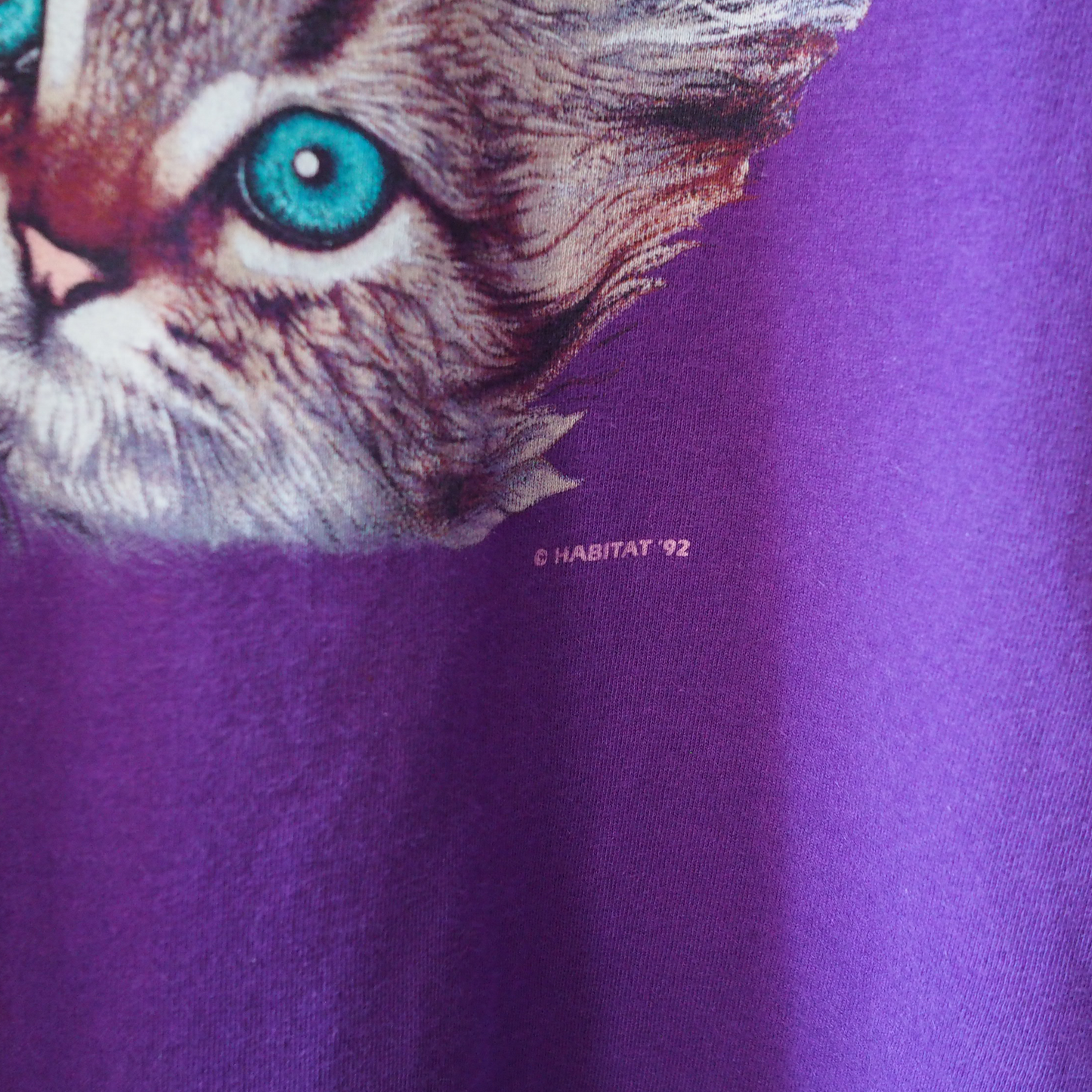 Kitten Brothers Portrait Tee / 90s / Made in USA