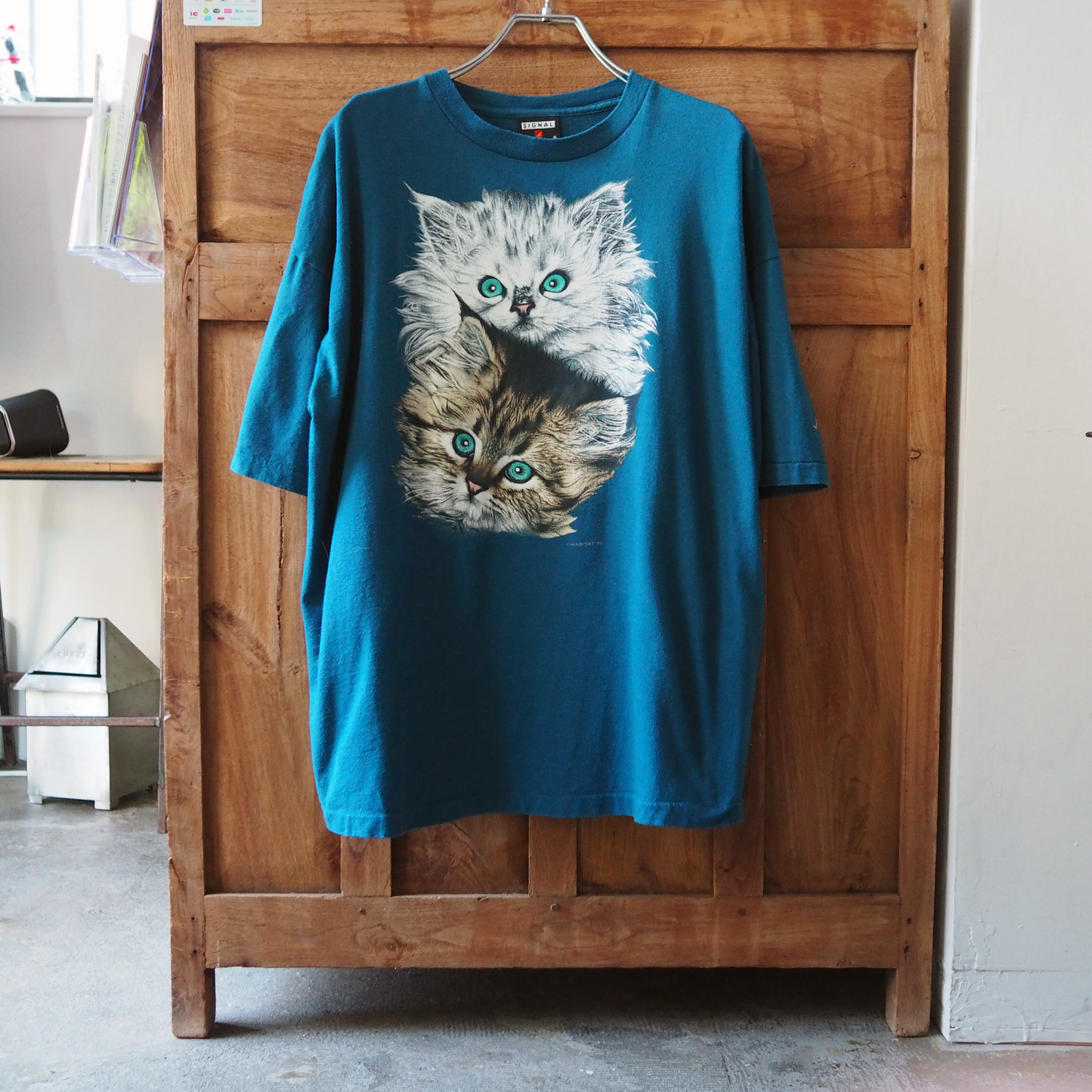 Kitten Brothers Portrait Tee / 90s / Made in USA