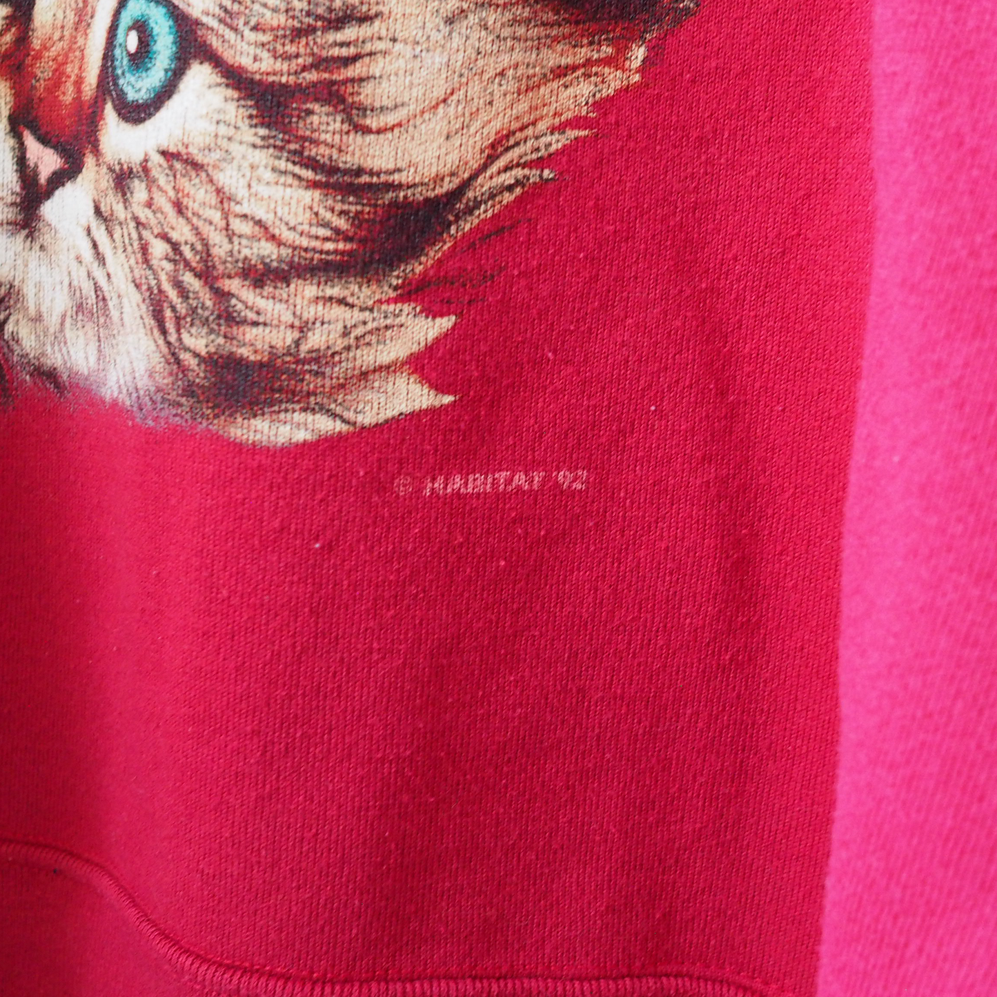 Kitten Brothers Portrait Sweat / 90s / Made in USA